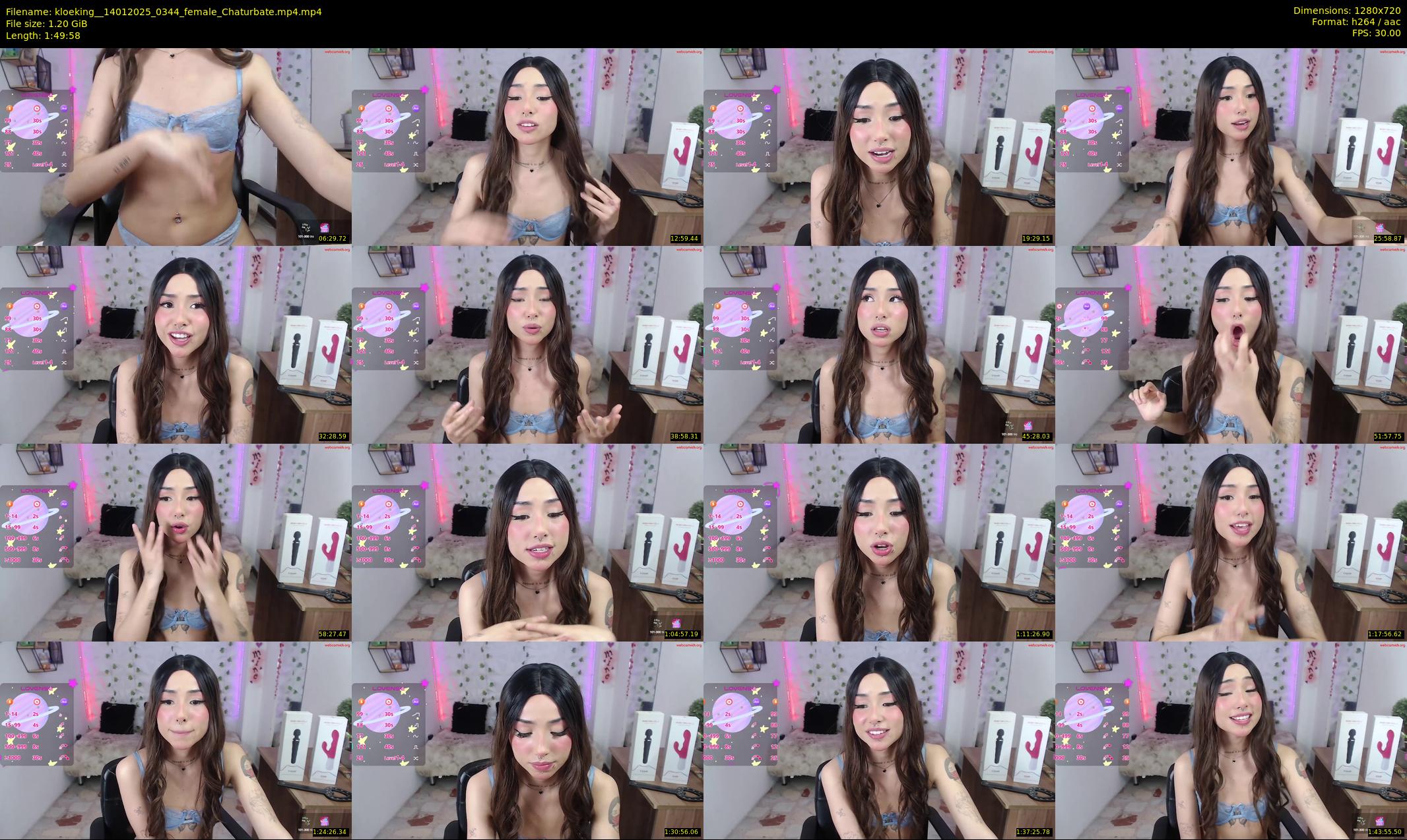 kloeking_ — 110 minute Chaturbate female cam show recording, 720p, Jan 14, 2025