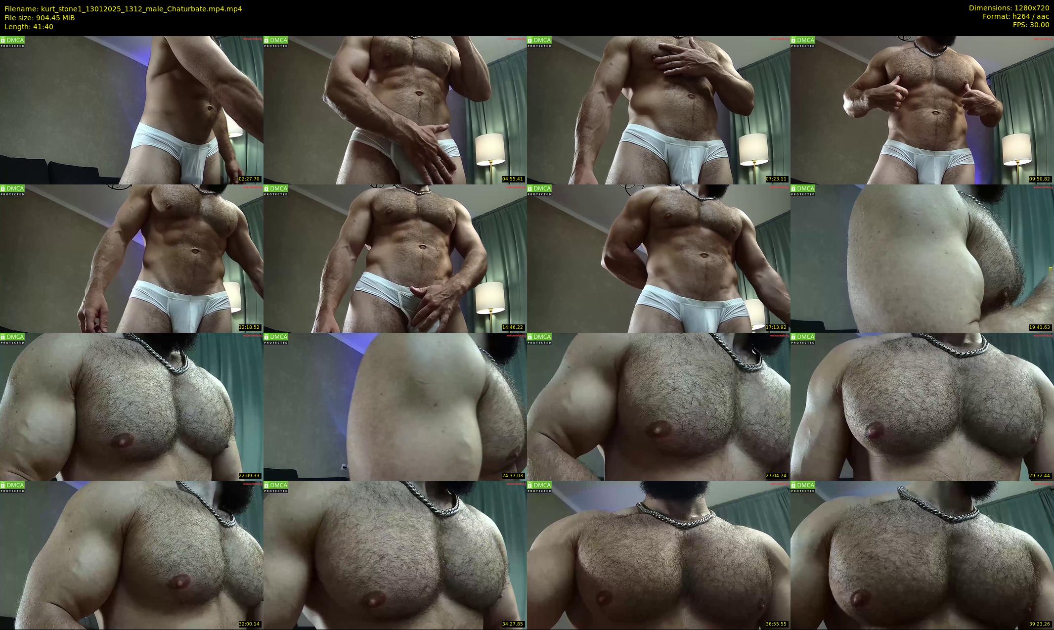 kurt_stone1 — 42 minute Chaturbate male cam show recording, 720p, Jan 13, 2025