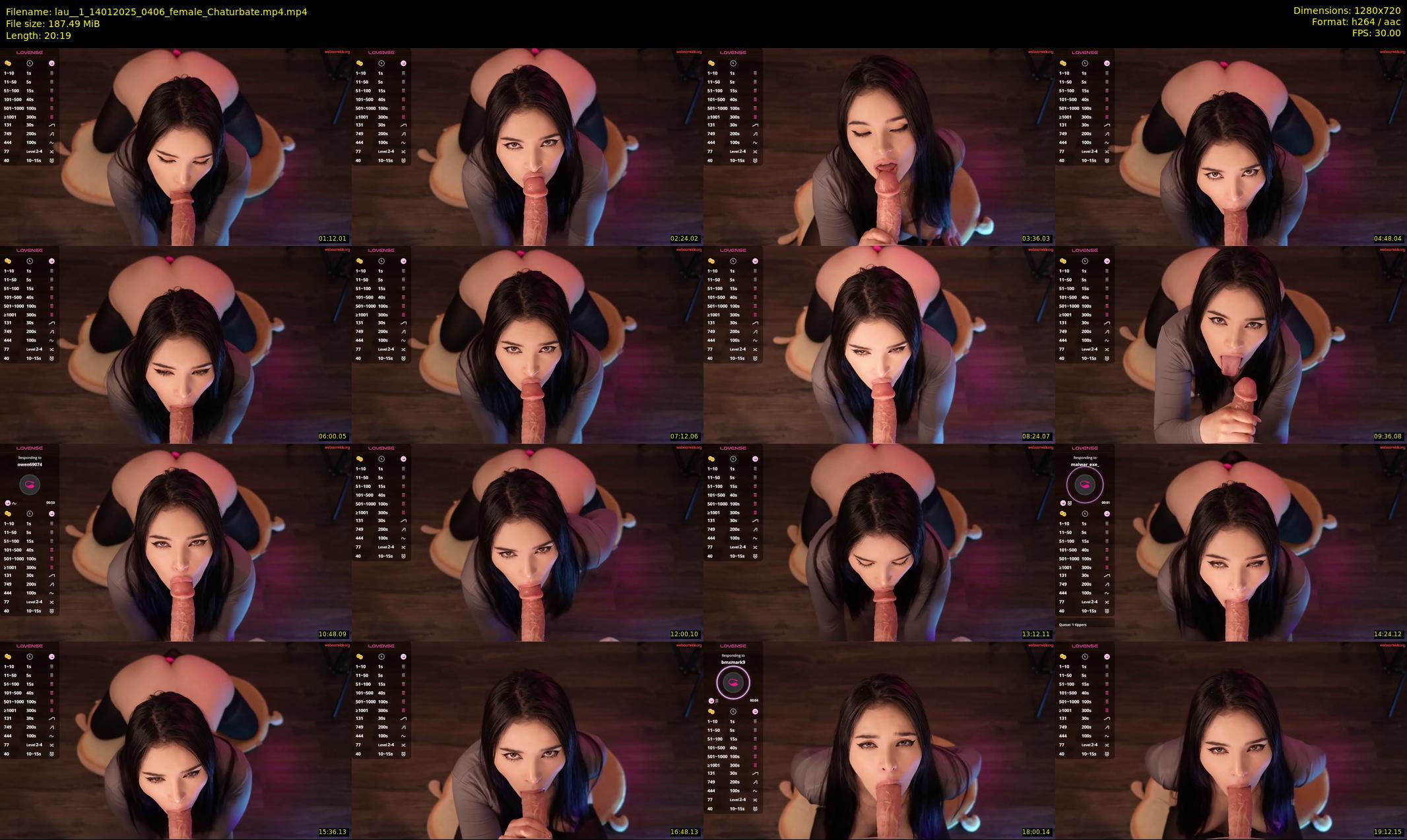 lau__1 — 21 minute Chaturbate female cam show recording, 720p, Jan 14, 2025