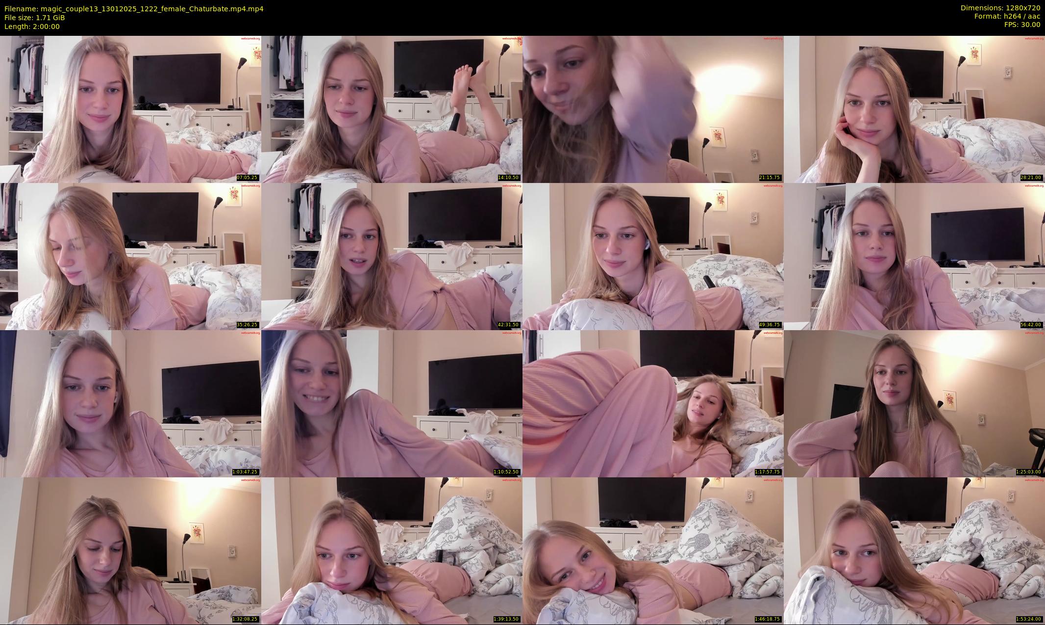 magic_couple13 — 120 minute Chaturbate couple cam show recording, 720p, Jan 13, 2025