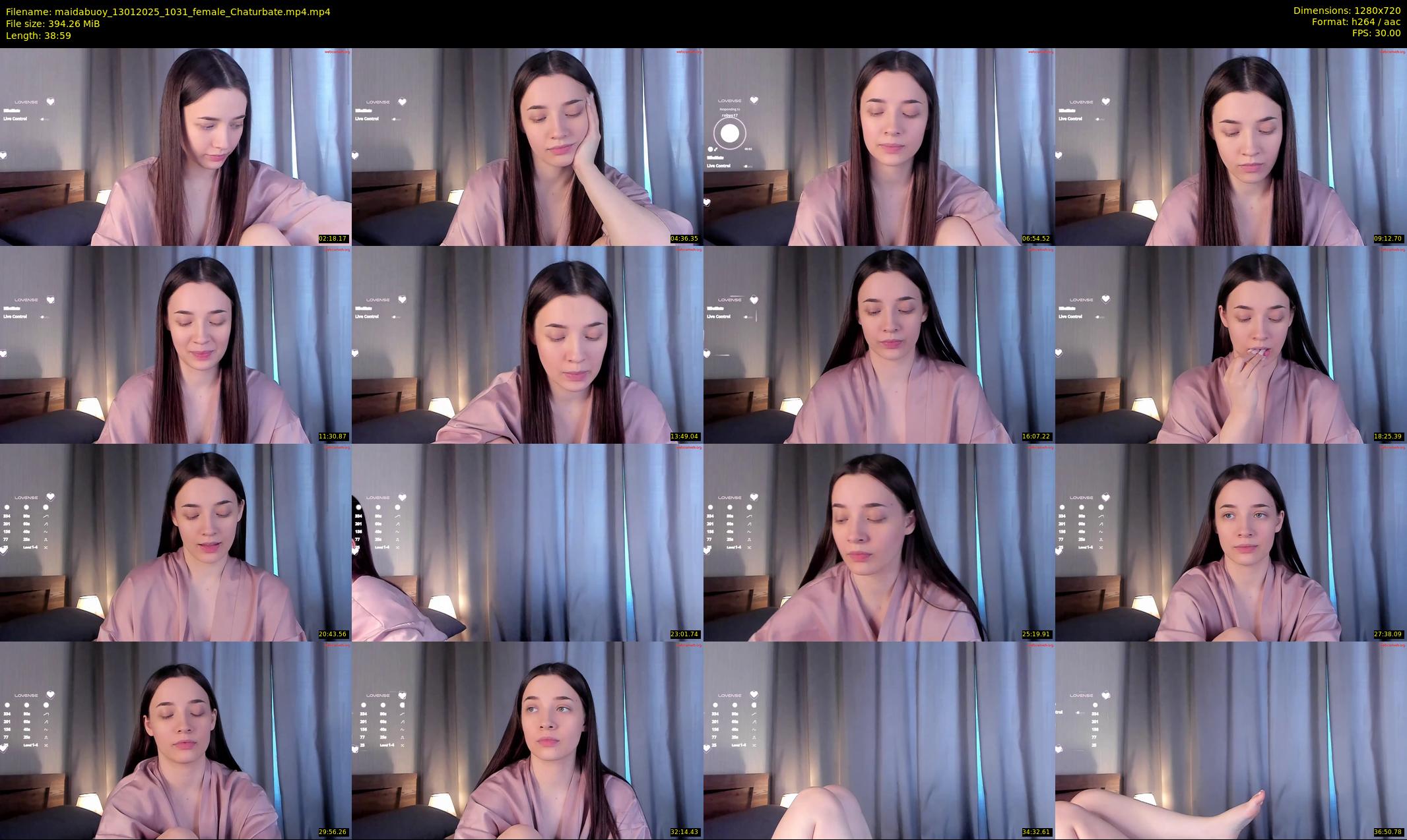 maidabuoy — 39 minute Chaturbate female cam show recording, 720p, Jan 13, 2025