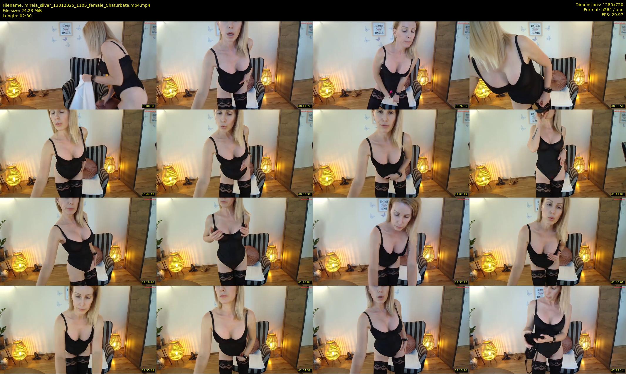 mirela_silver — 3 minute Chaturbate female cam show recording, 720p, Jan 13, 2025