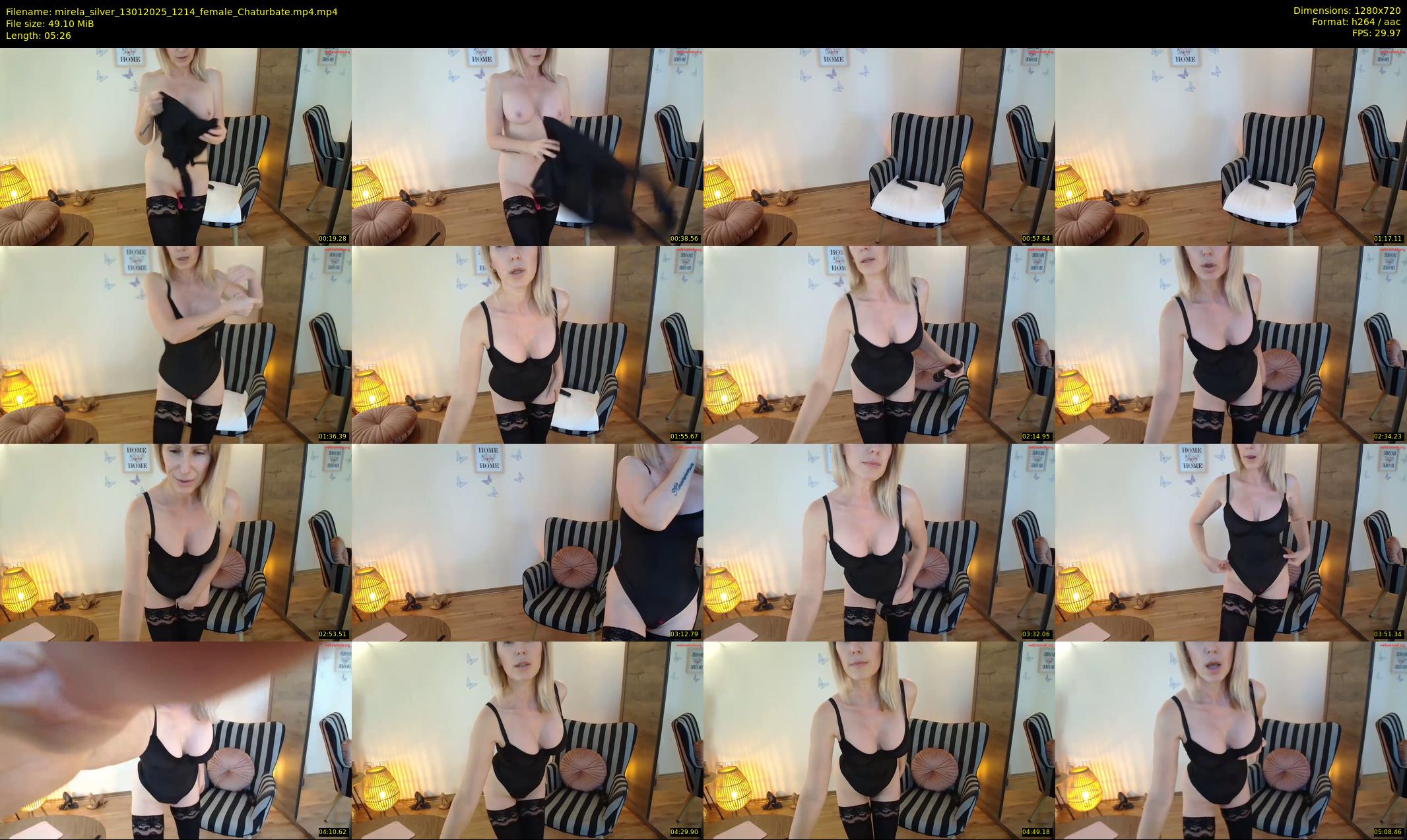 mirela_silver — 6 minute Chaturbate female cam show recording, 720p, Jan 13, 2025