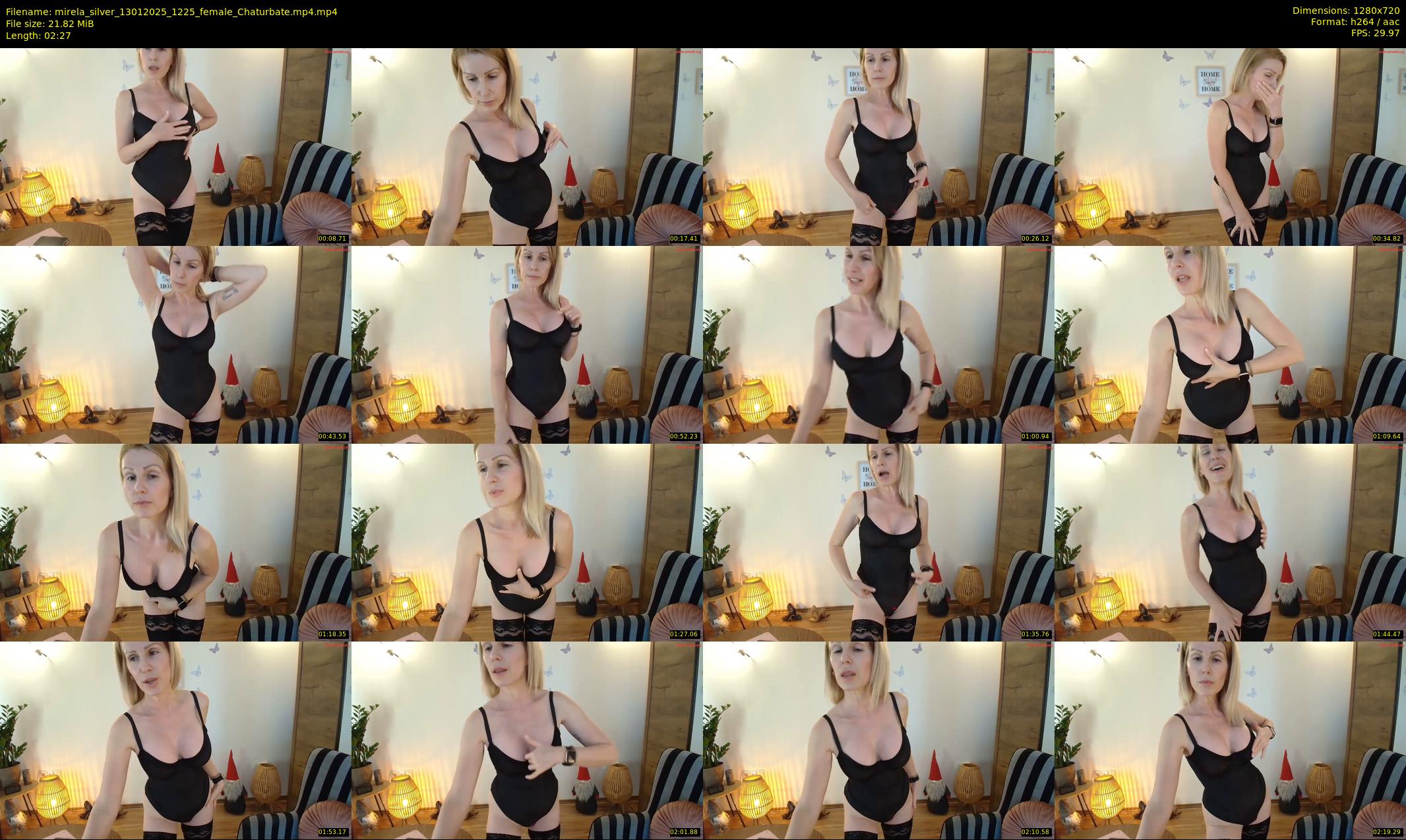 mirela_silver — 3 minute Chaturbate female cam show recording, 720p, Jan 13, 2025
