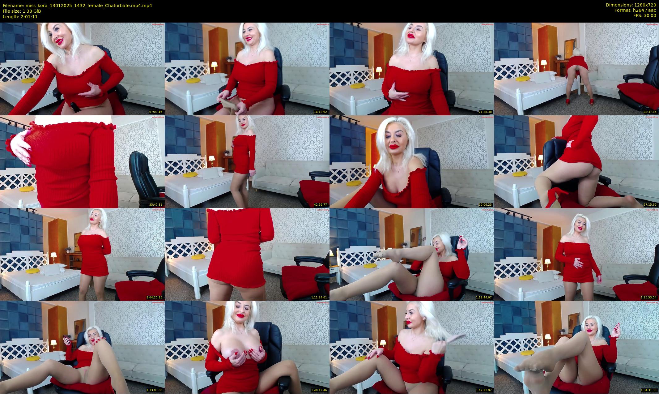 miss_kora — 122 minute Chaturbate female cam show recording, 720p, Jan 13, 2025