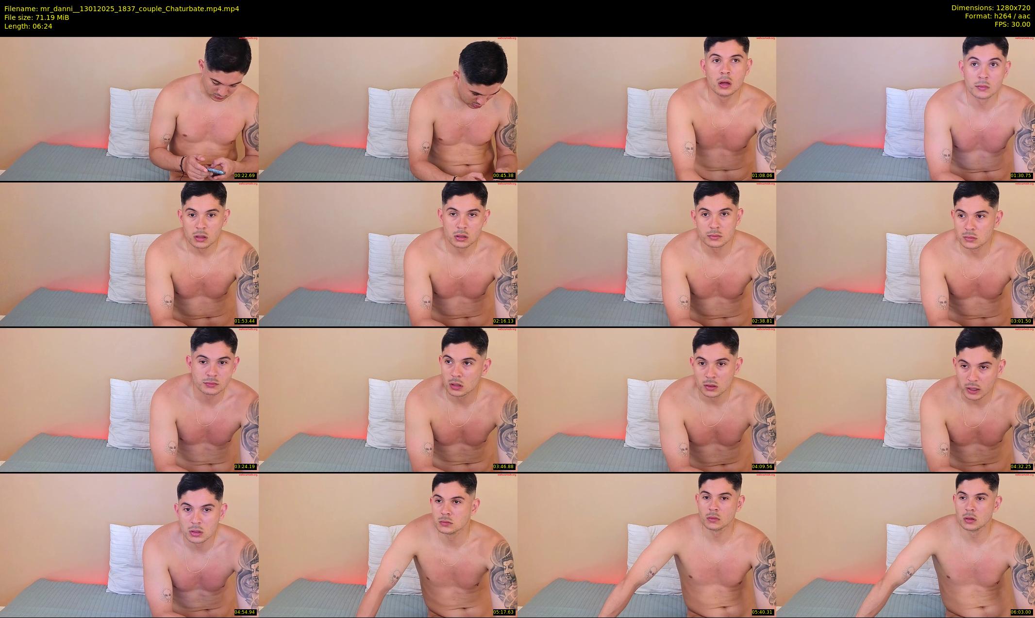 mr_danni_ — 7 minute Chaturbate couple cam show recording, 720p, Jan 13, 2025
