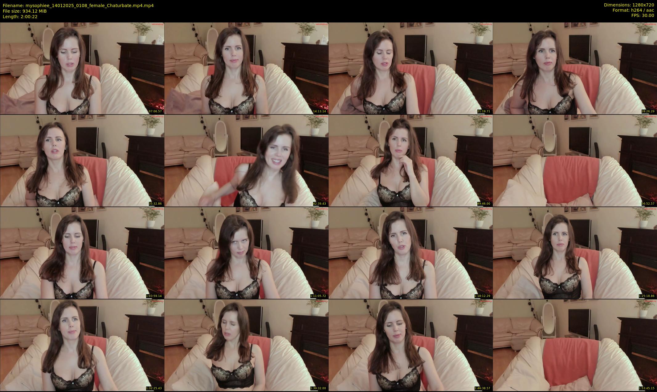 mysophiee — 121 minute Chaturbate female cam show recording, 720p, Jan 14, 2025