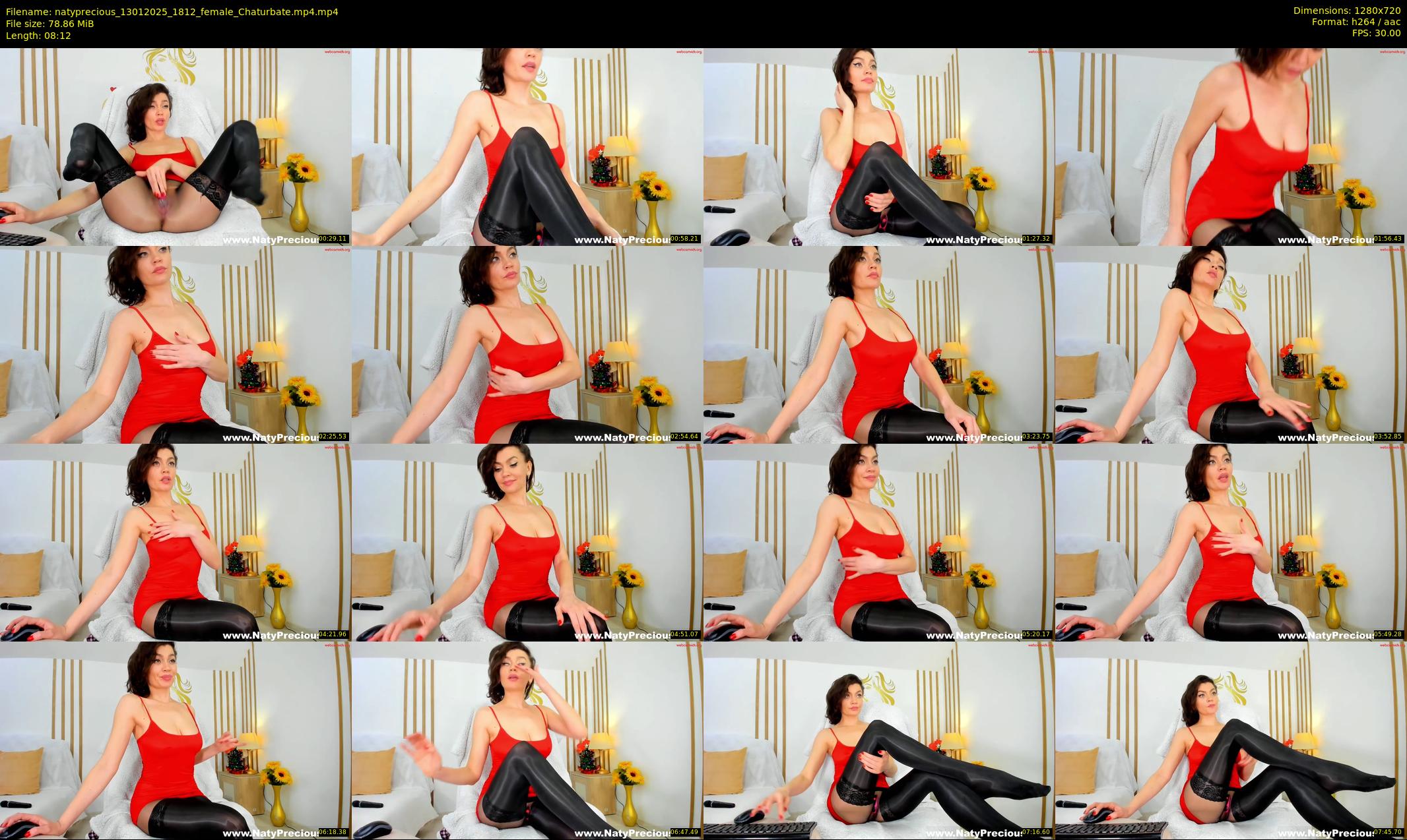 natyprecious — 9 minute Chaturbate female cam show recording, 720p, Jan 13, 2025