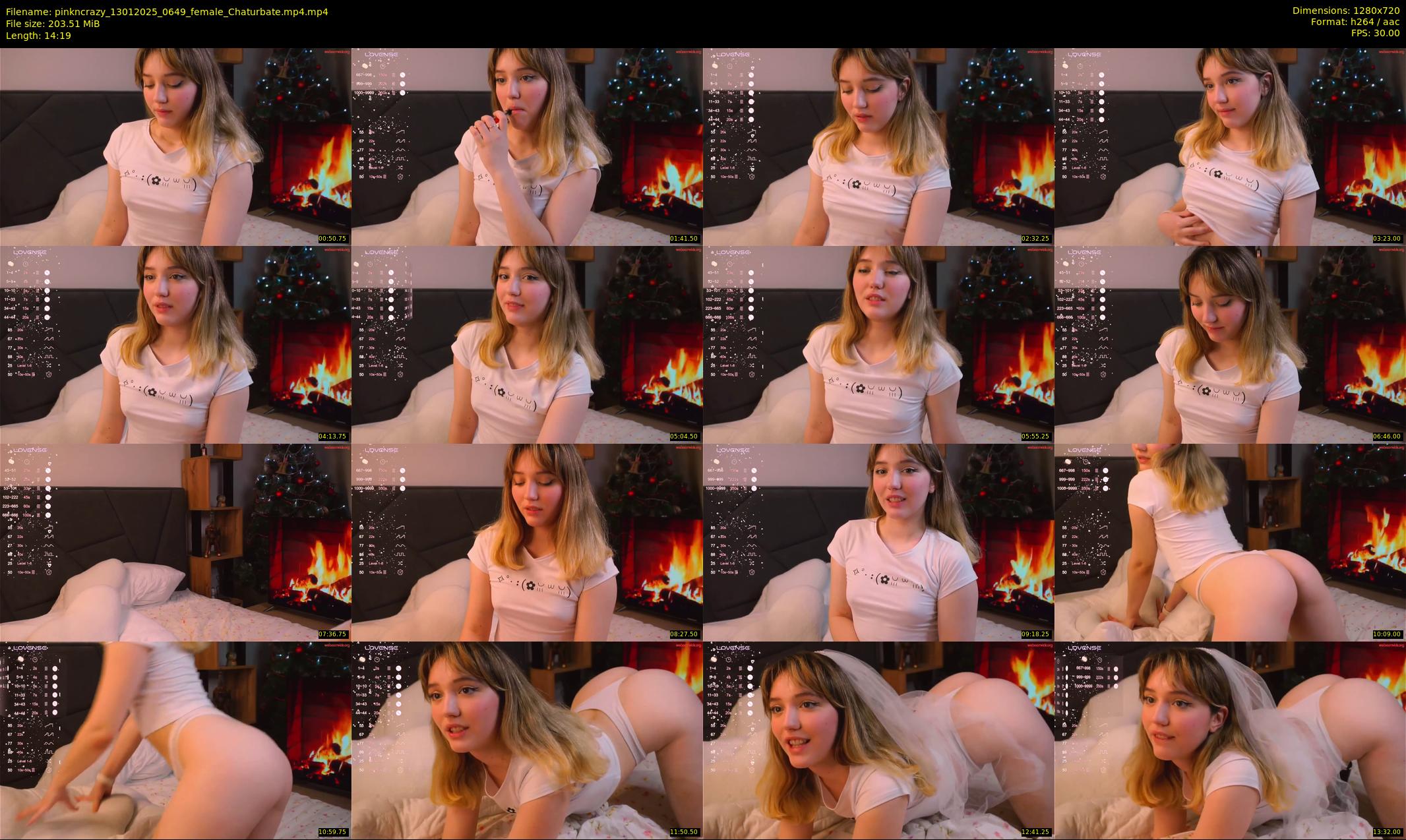 pinkncrazy — 15 minute Chaturbate female cam show recording, 720p, Jan 13, 2025