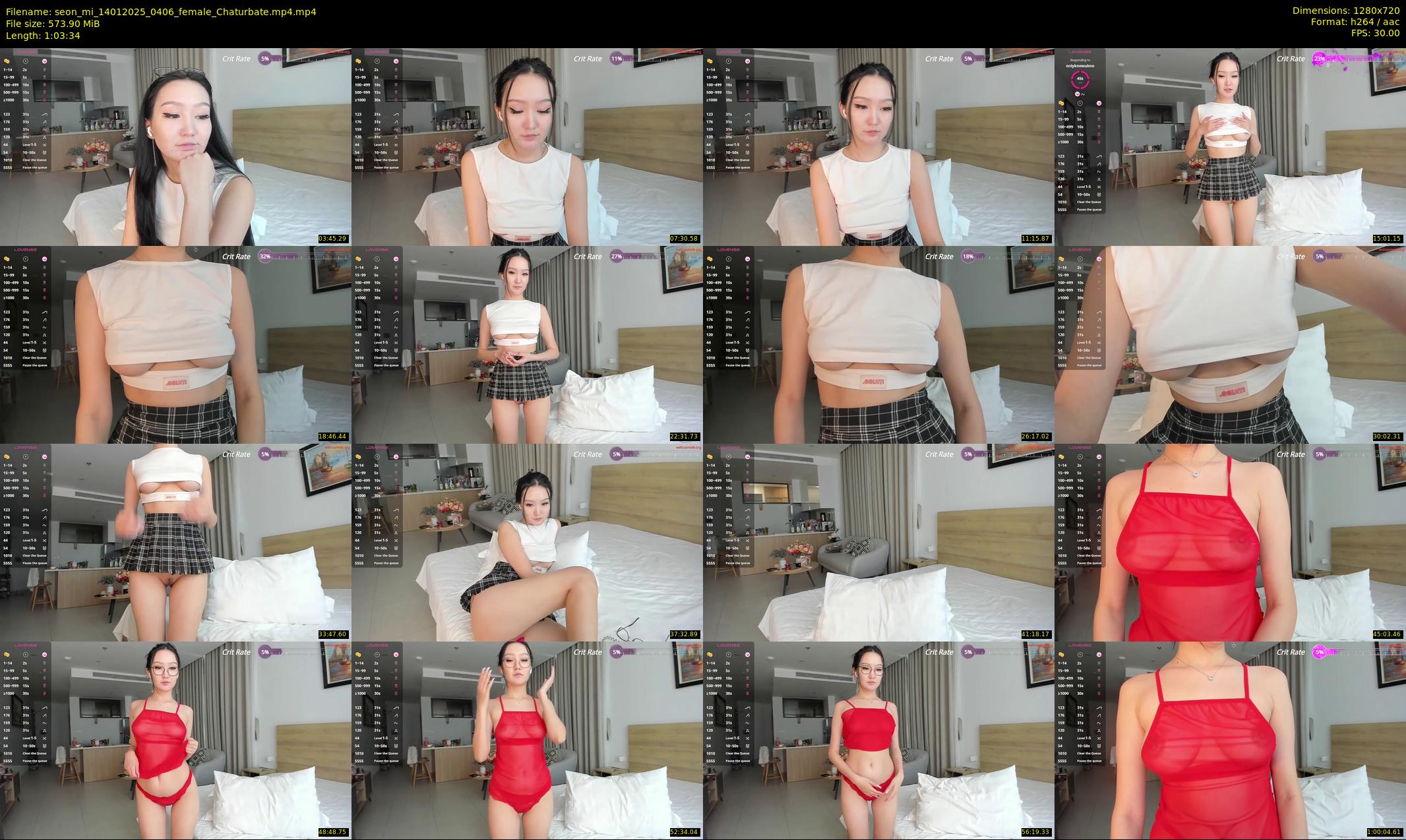 seon_mi — 64 minute Chaturbate female cam show recording, 720p, Jan 14, 2025