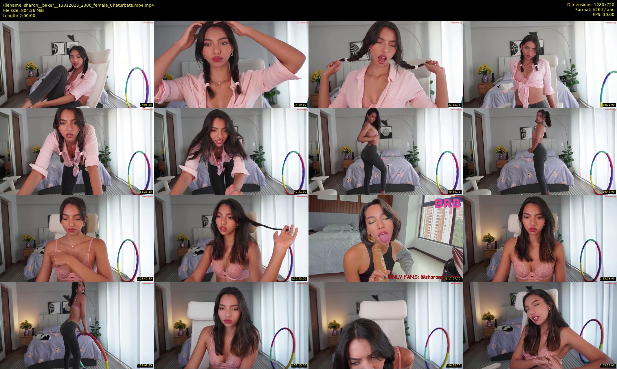 sharon__baker_ — 120 minute Chaturbate female cam show recording, 720p, Jan 13, 2025