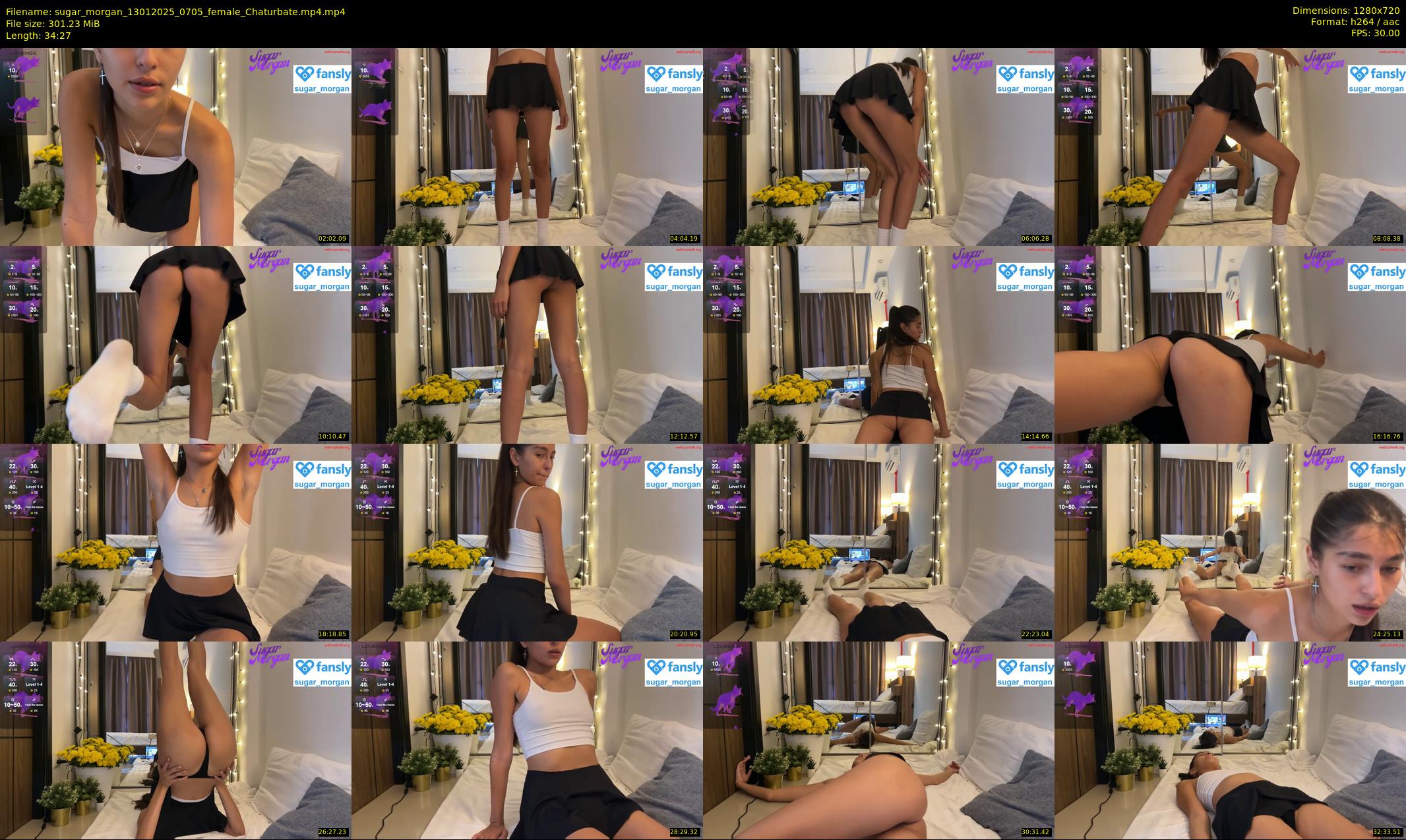 sugar_morgan — 35 minute Chaturbate female cam show recording, 720p, Jan 13, 2025