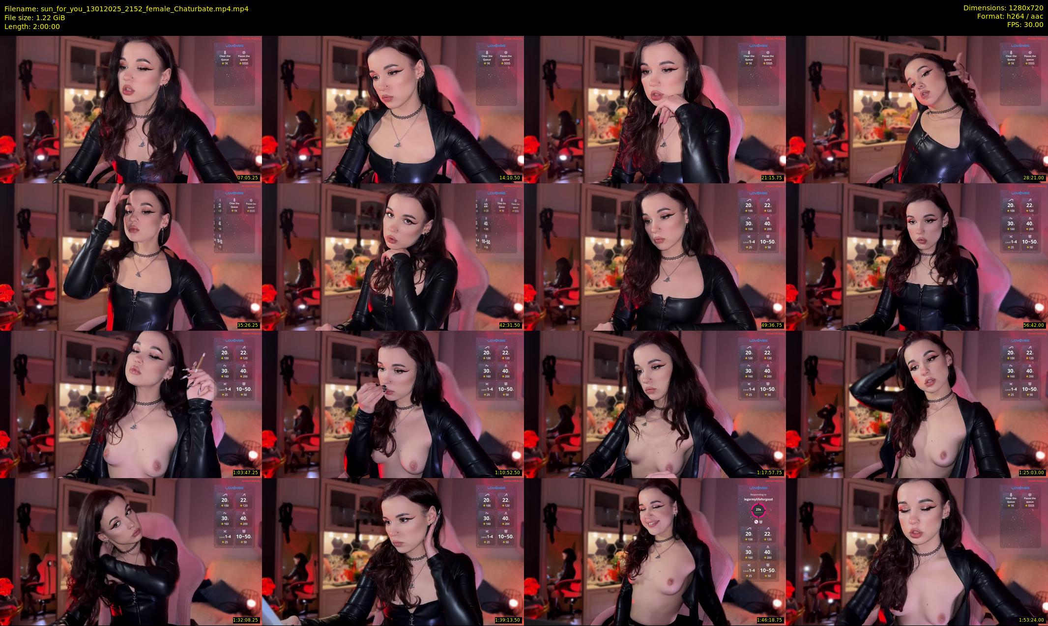sun_for_you — 120 minute Chaturbate female cam show recording, 720p, Jan 13, 2025