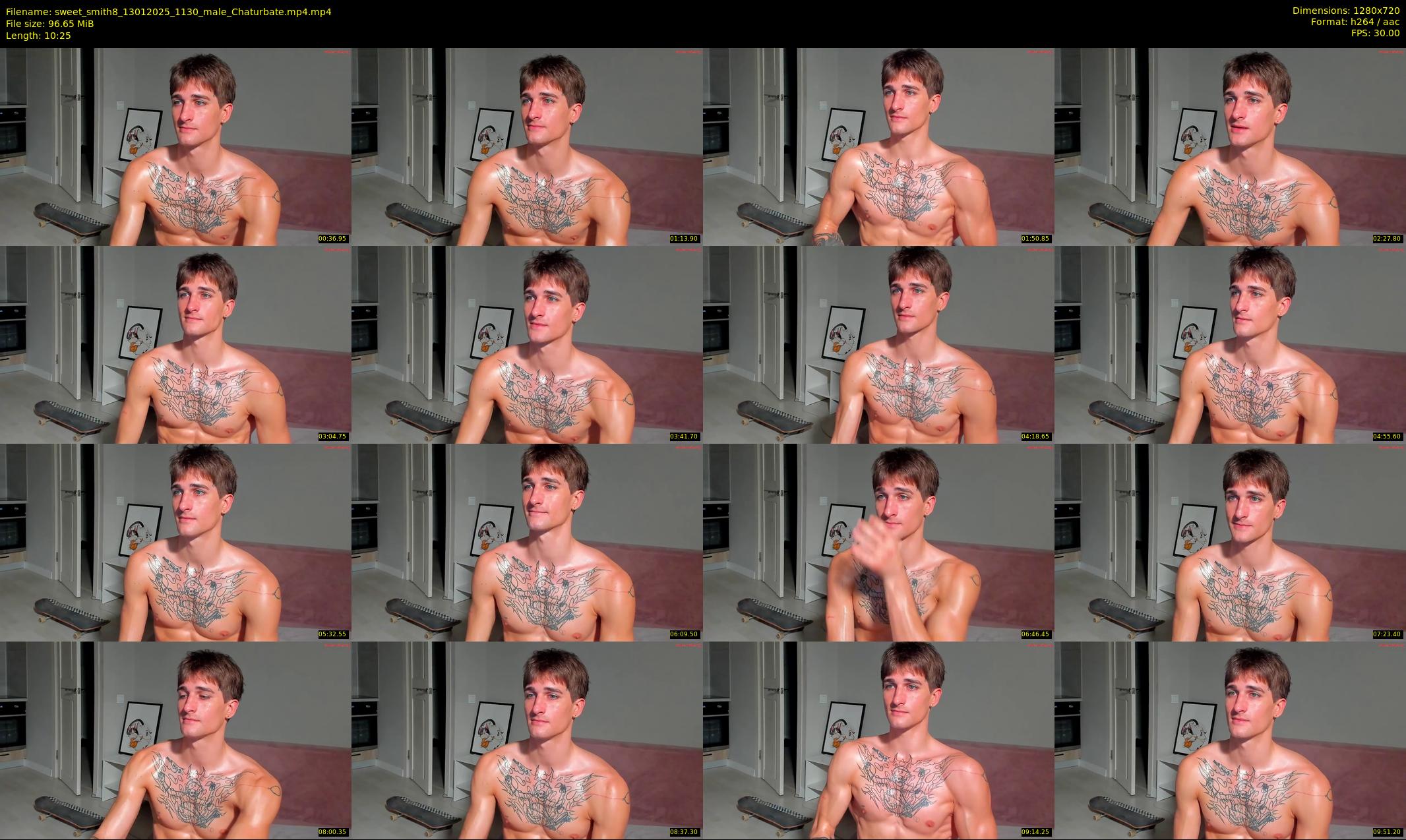 sweet_smith8 — 11 minute Chaturbate male cam show recording, 720p, Jan 13, 2025