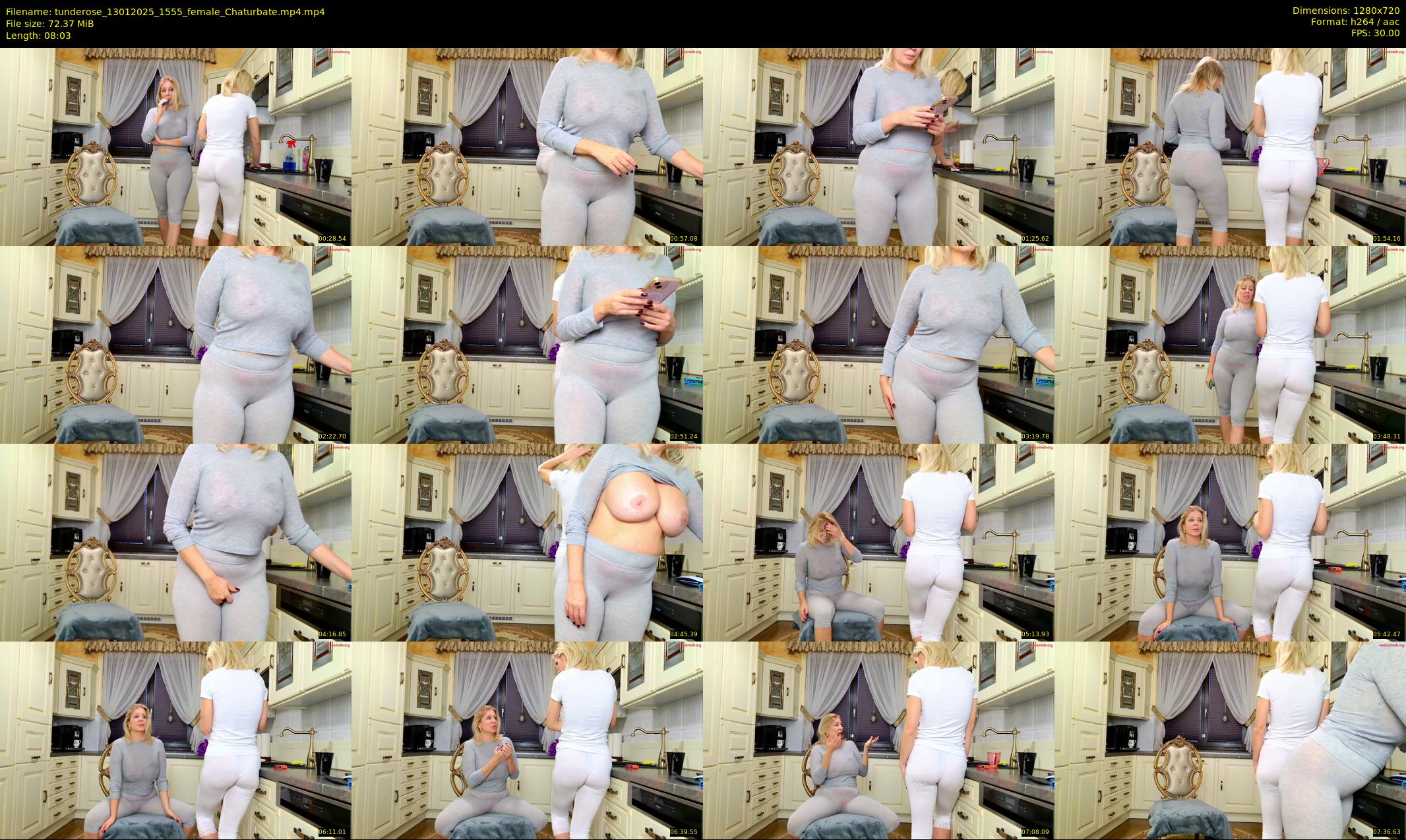 tunderose — 9 minute Chaturbate female cam show recording, 720p, Jan 13, 2025