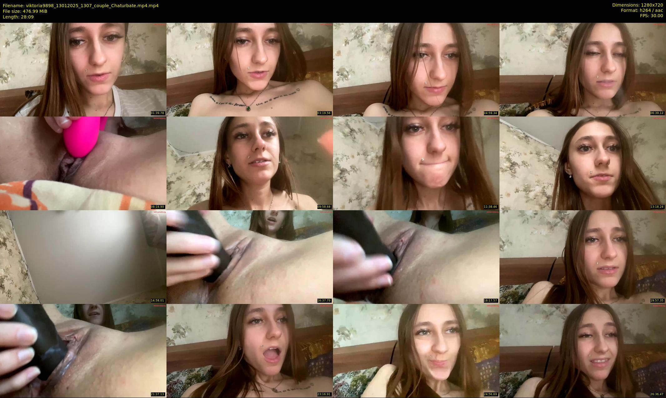 viktoria9898 — 29 minute Chaturbate couple cam show recording, 720p, Jan 13, 2025