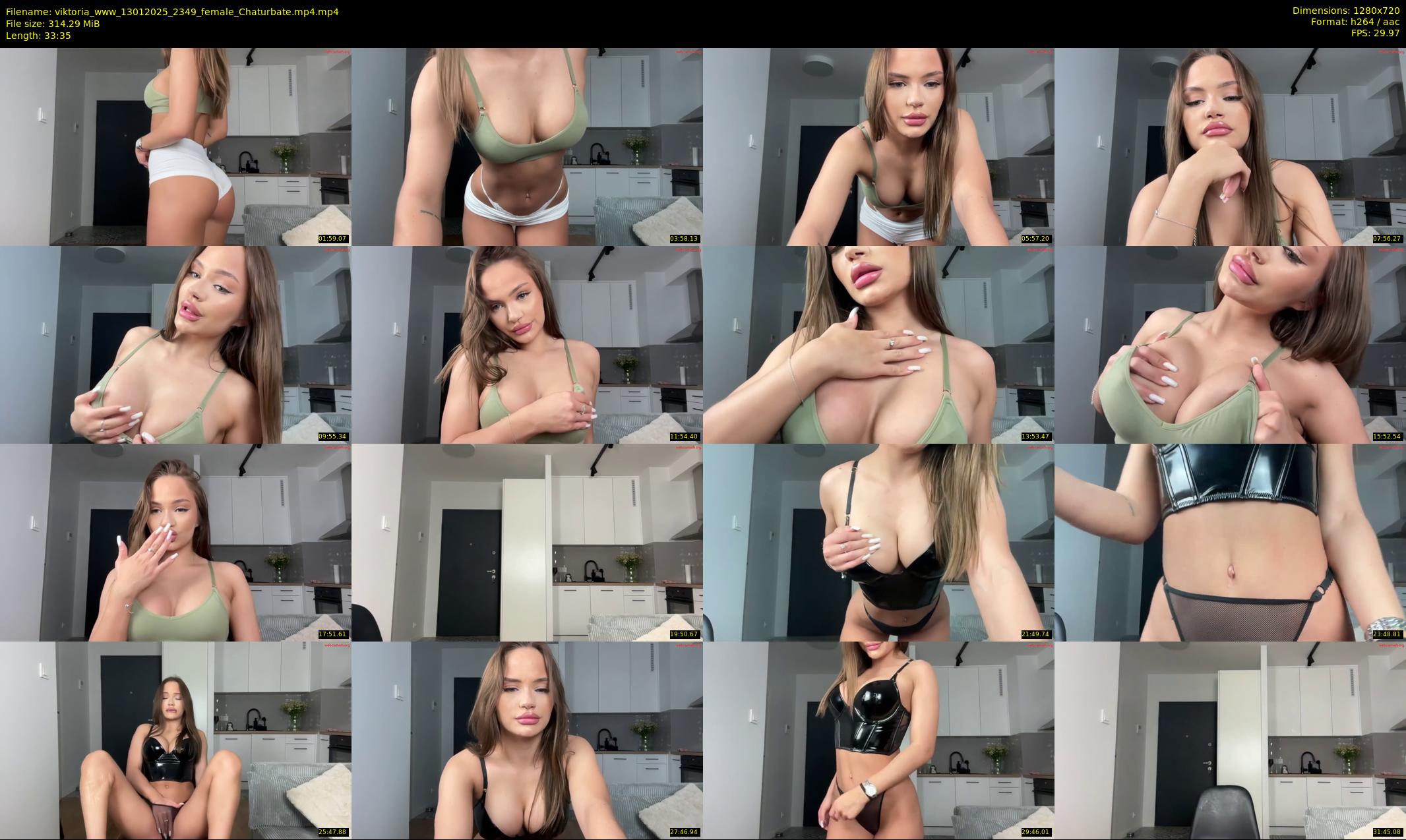 viktoria_www — 34 minute Chaturbate couple cam show recording, 720p, Jan 13, 2025