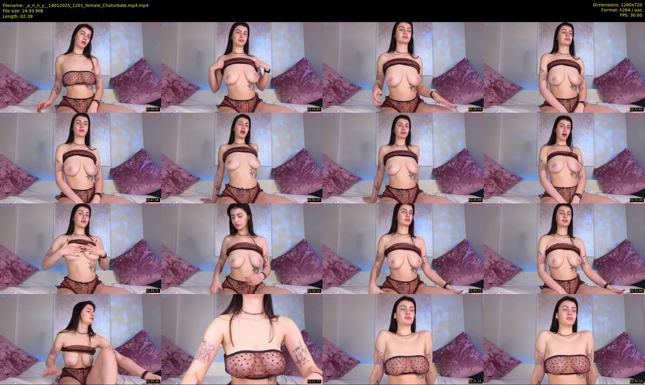 _a_n_n_y_ — 3 minute Chaturbate female cam show recording, 720p, Jan 14, 2025