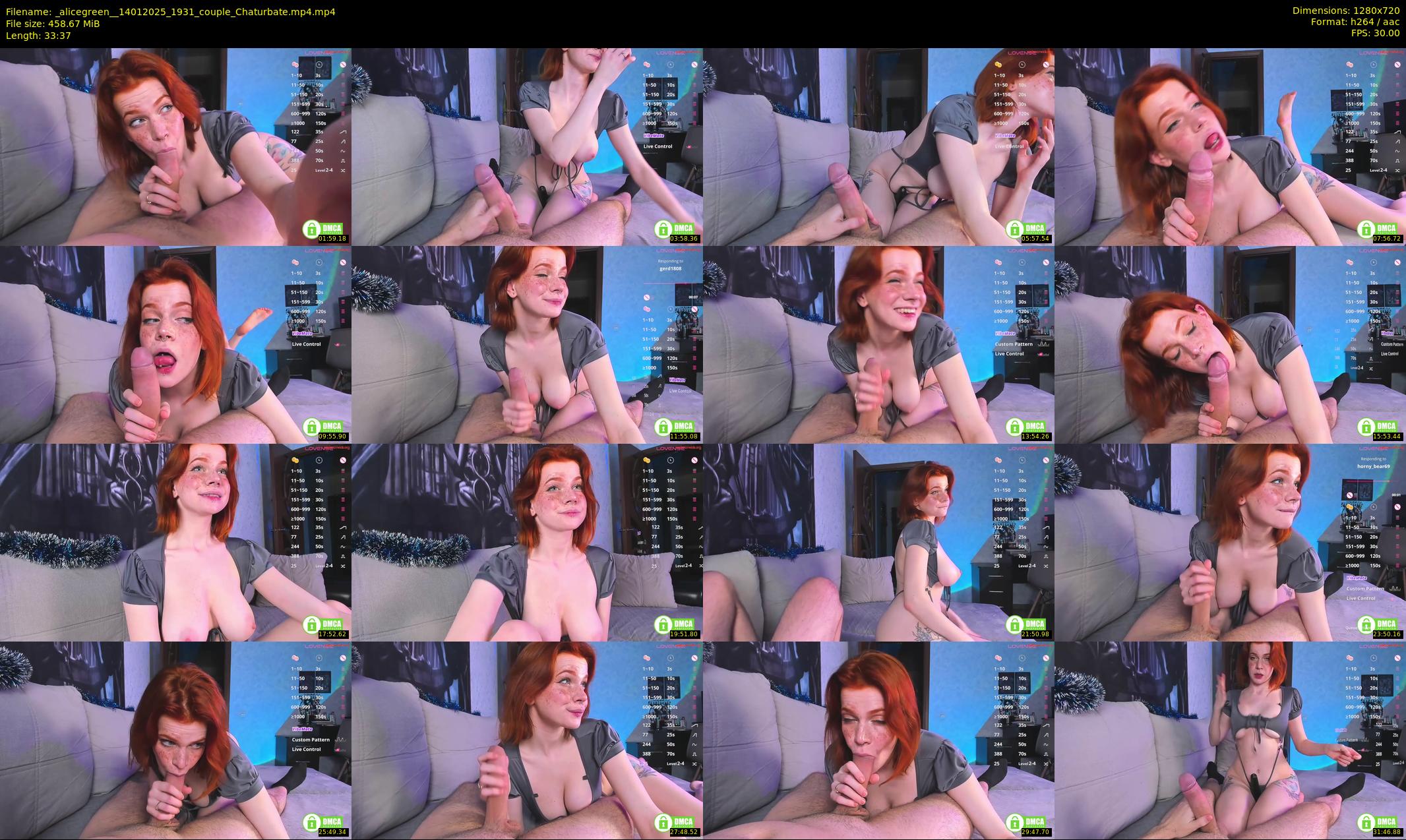 _alicegreen_ — 34 minute Chaturbate couple cam show recording, 720p, Jan 14, 2025