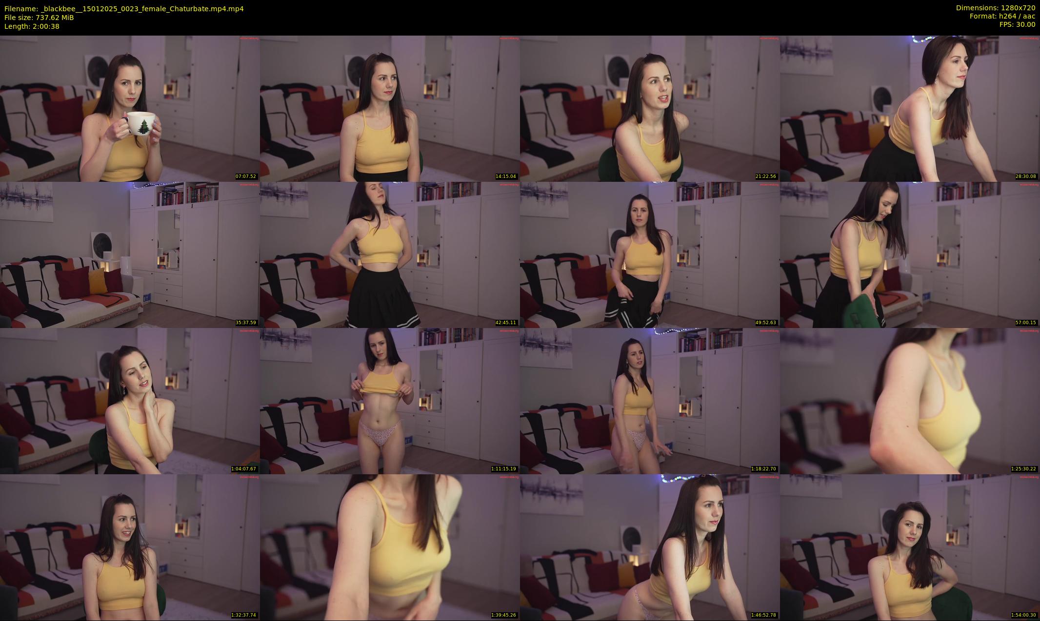 _blackbee_ — 121 minute Chaturbate female cam show recording, 720p, Jan 15, 2025