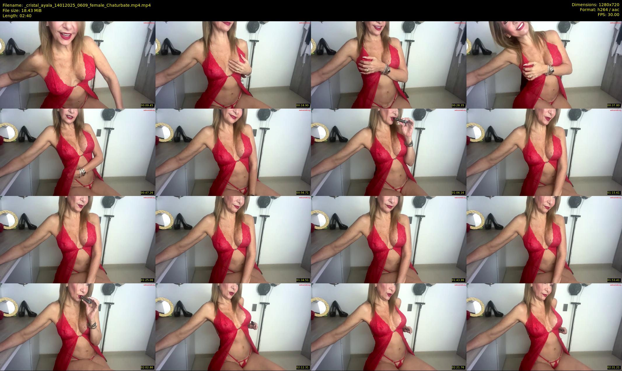_cristal_ayala — 3 minute Chaturbate female cam show recording, 720p, Jan 14, 2025