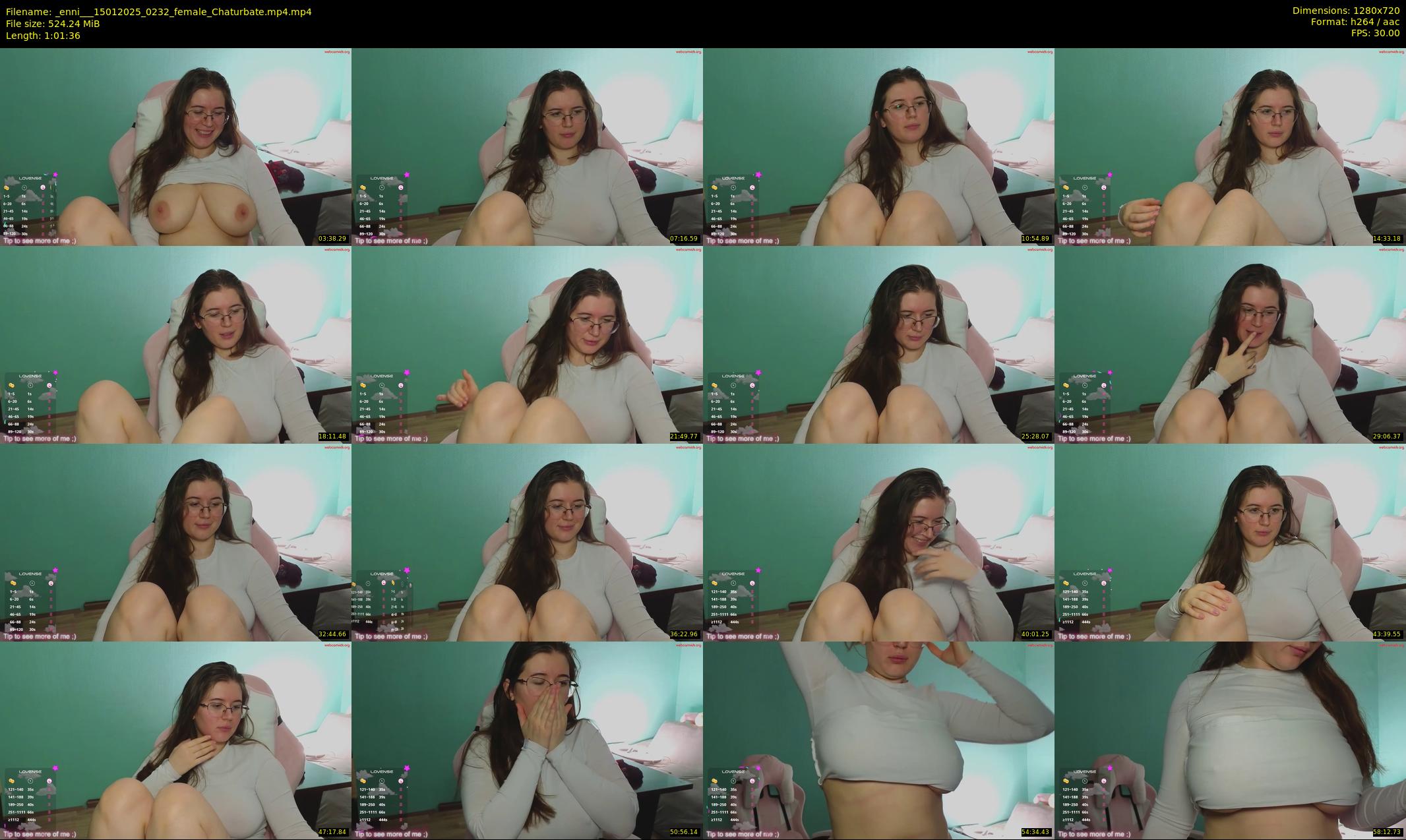 _enni__ — 62 minute Chaturbate female cam show recording, 720p, Jan 15, 2025