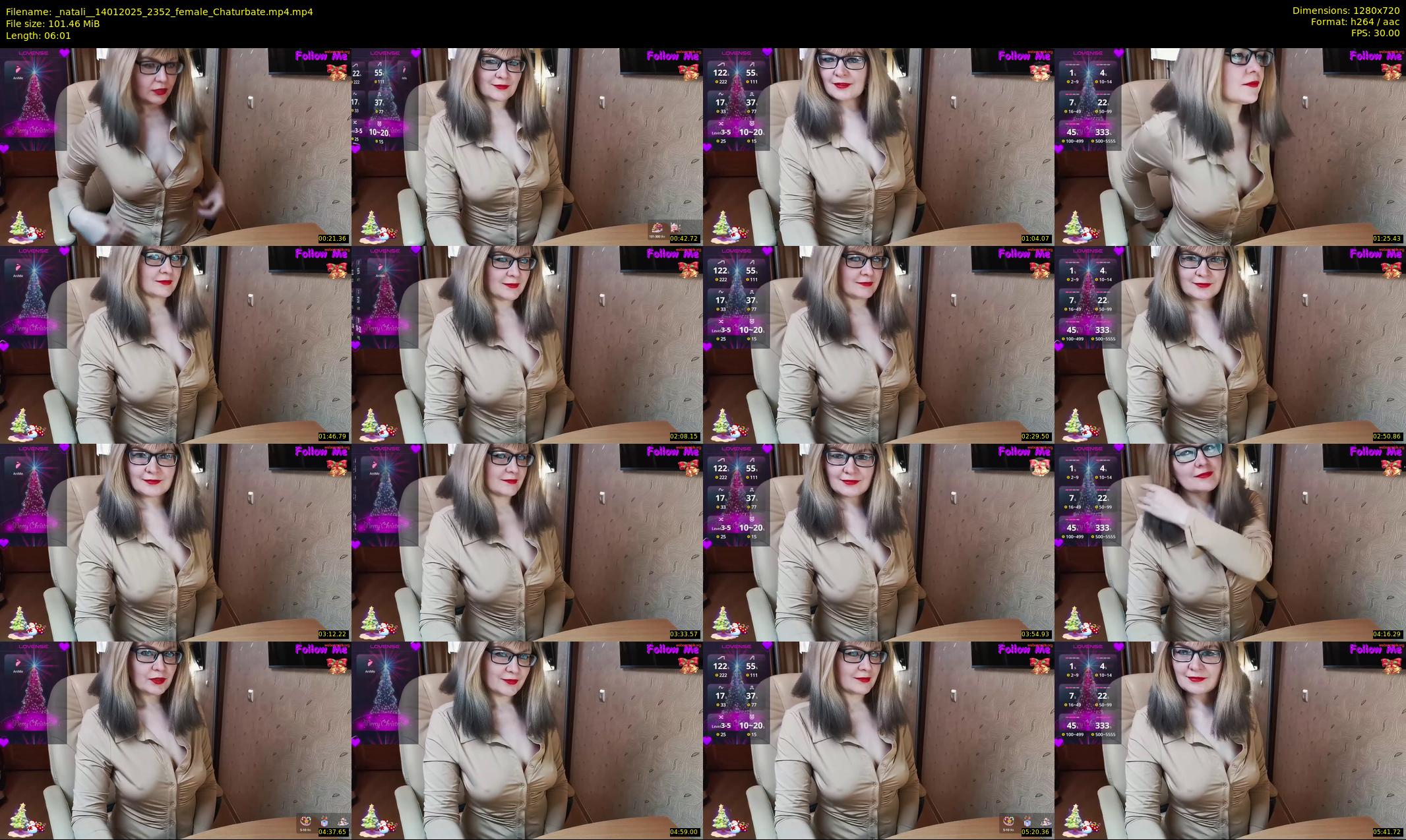 _natali_ — 7 minute Chaturbate female cam show recording, 720p, Jan 14, 2025