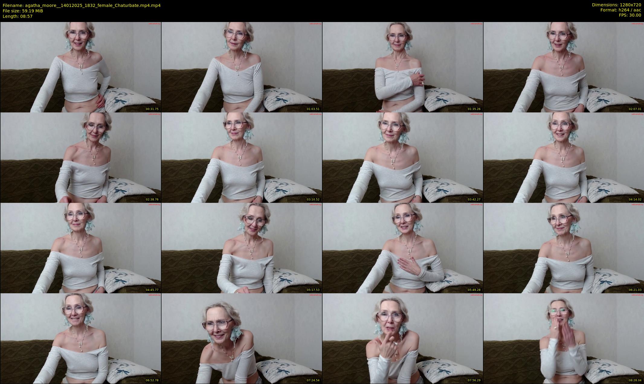 agatha_moore_ — 9 minute Chaturbate female cam show recording, 720p, Jan 14, 2025