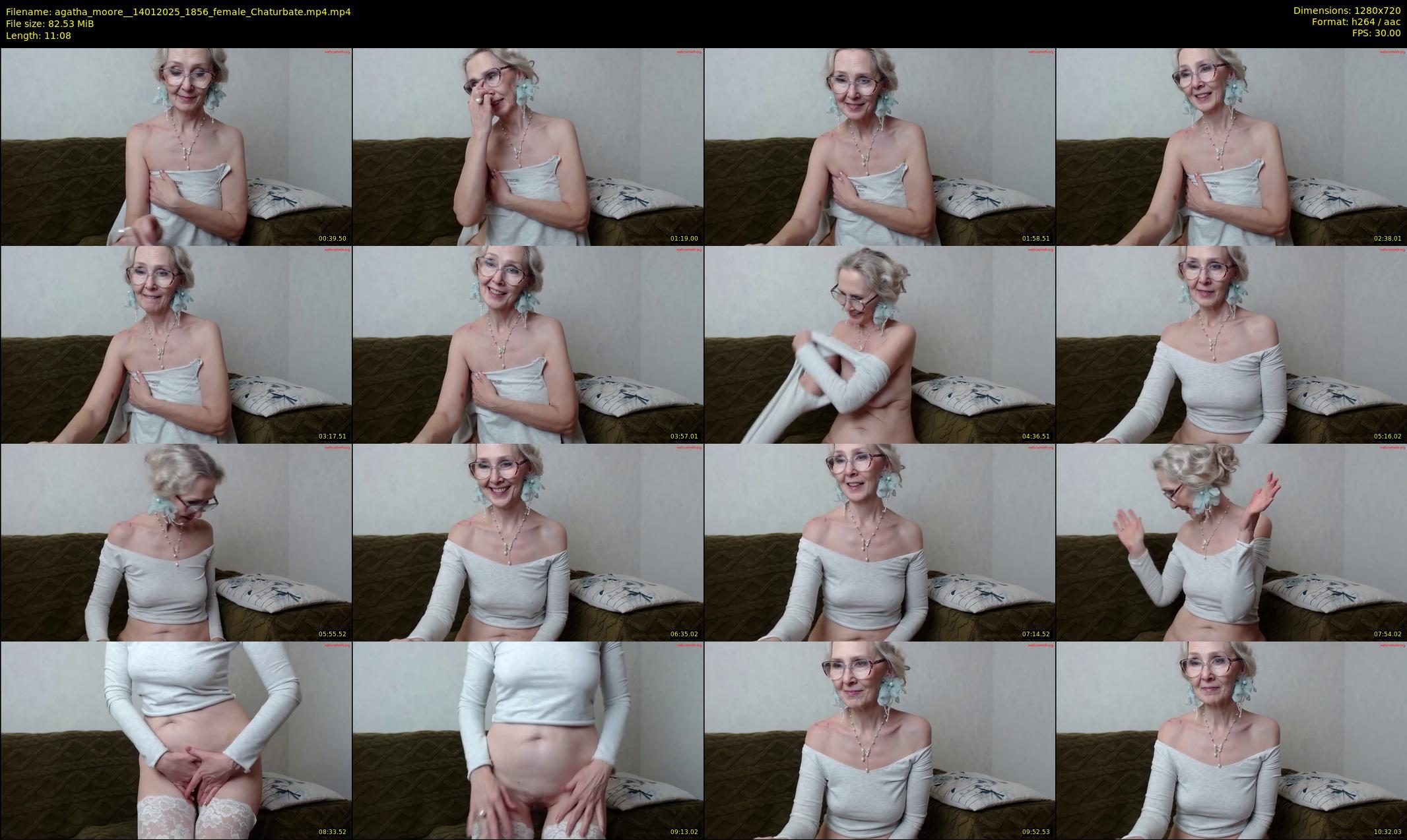 agatha_moore_ — 12 minute Chaturbate female cam show recording, 720p, Jan 14, 2025