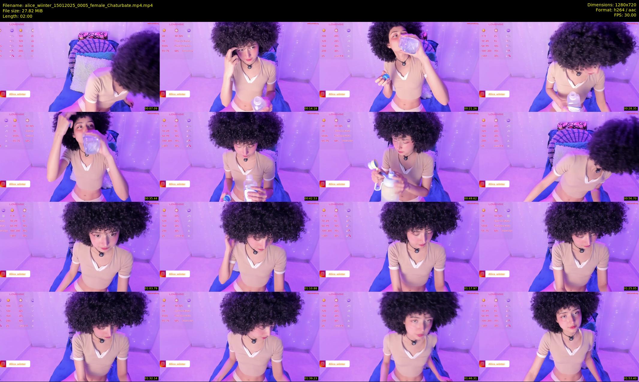 alice_wiinter — 2 minute Chaturbate female cam show recording, 720p, Jan 15, 2025