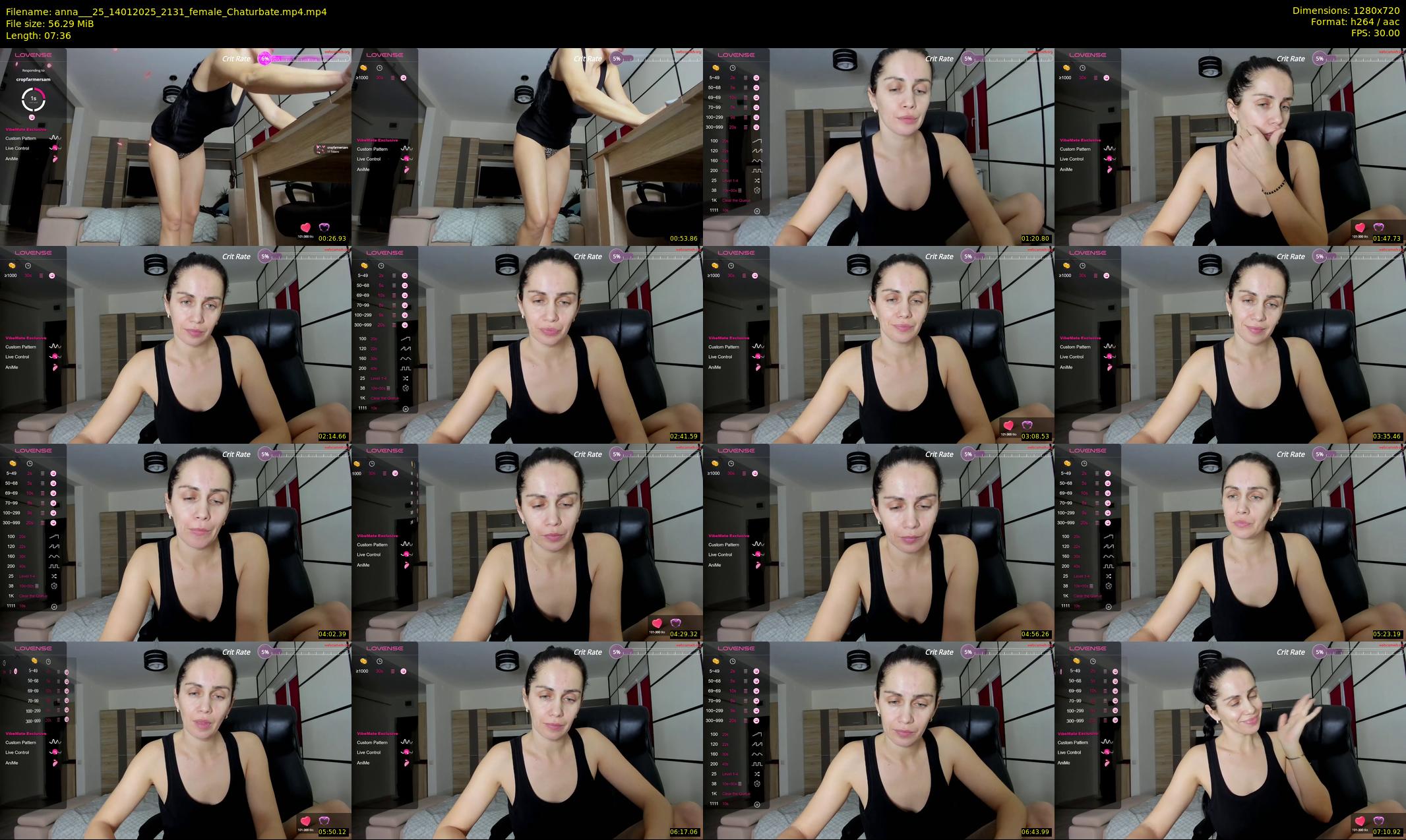 anna___25 — 8 minute Chaturbate female cam show recording, 720p, Jan 14, 2025