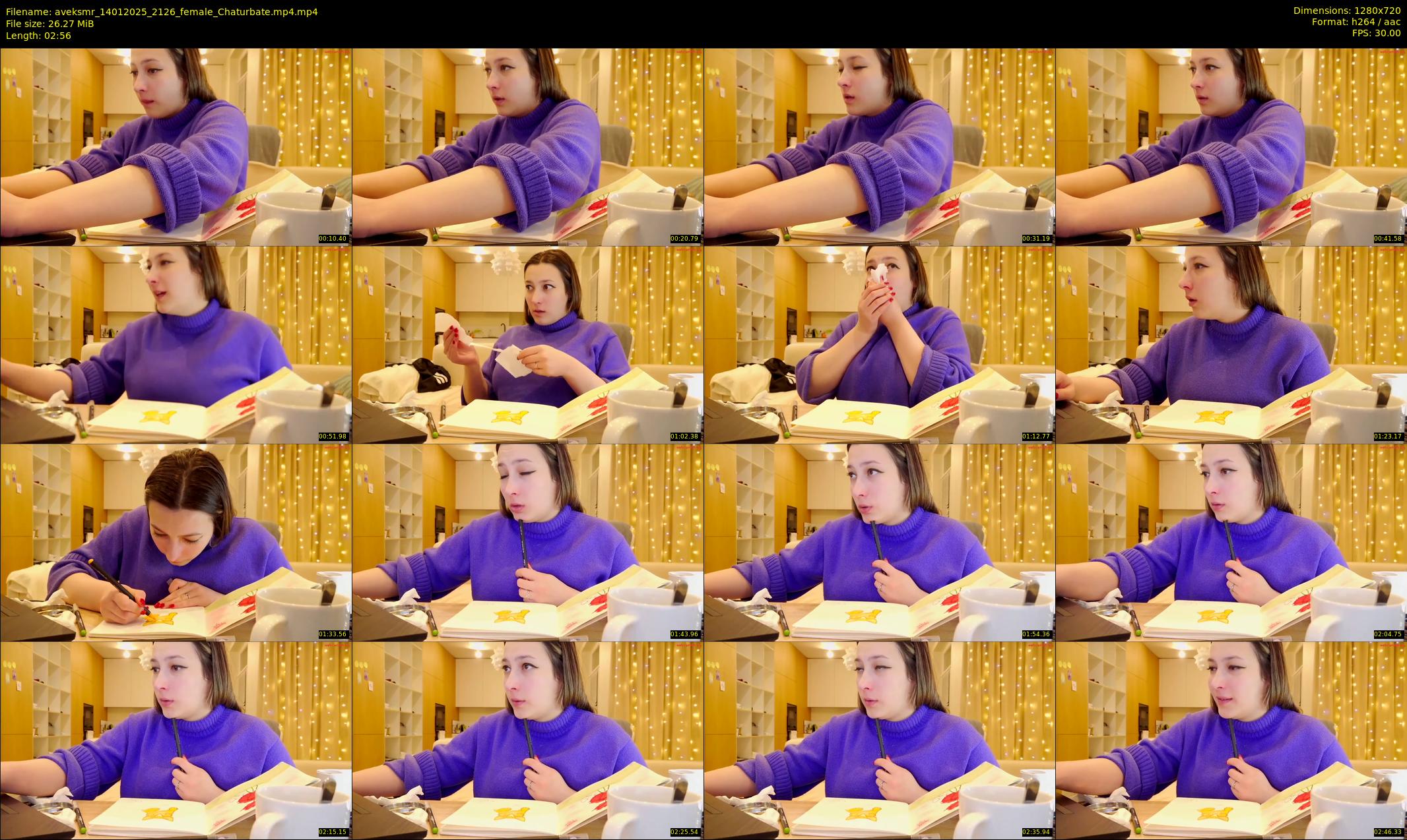 aveksmr — 3 minute Chaturbate couple cam show recording, 720p, Jan 14, 2025