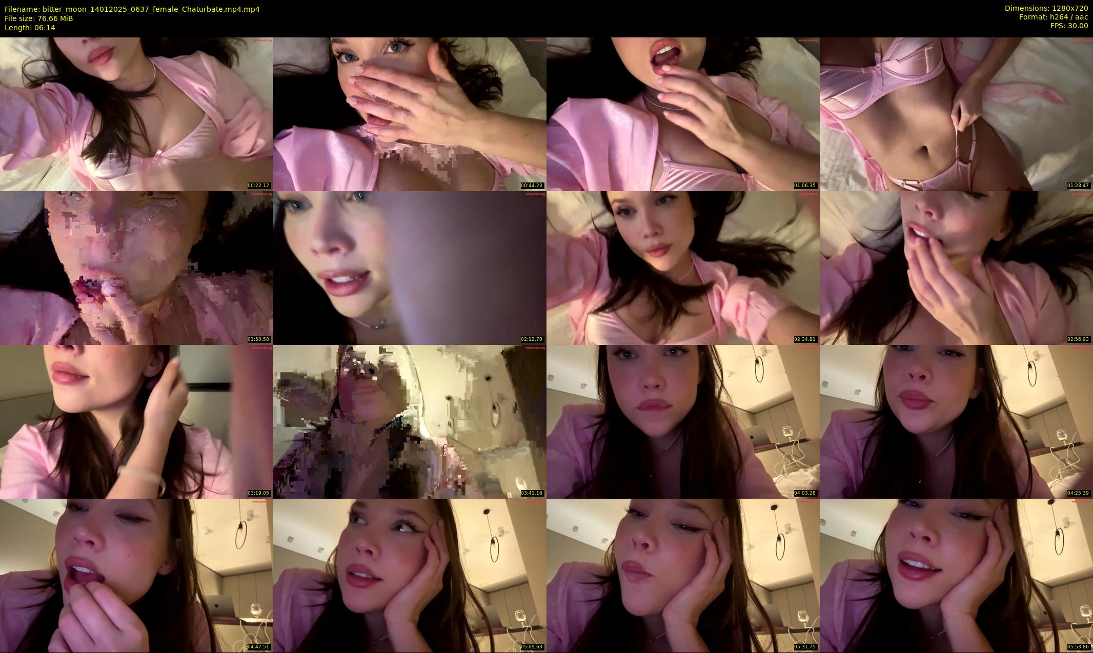 bitter_moon — 7 minute Chaturbate female cam show recording, 720p, Jan 14, 2025
