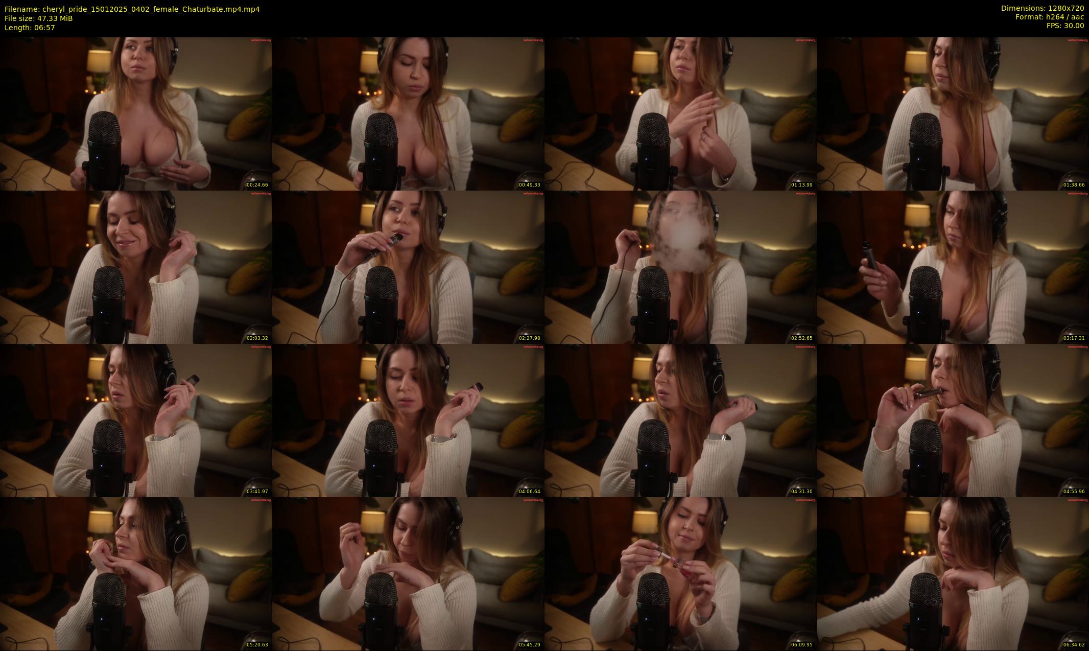 cheryl_pride — 7 minute Chaturbate female cam show recording, 720p, Jan 15, 2025