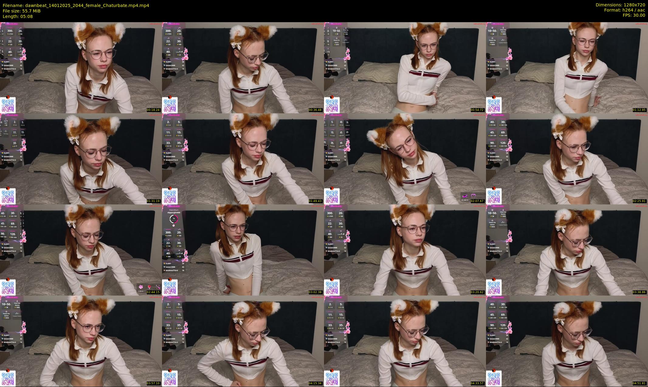 dawnbeat — 6 minute Chaturbate female cam show recording, 720p, Jan 14, 2025