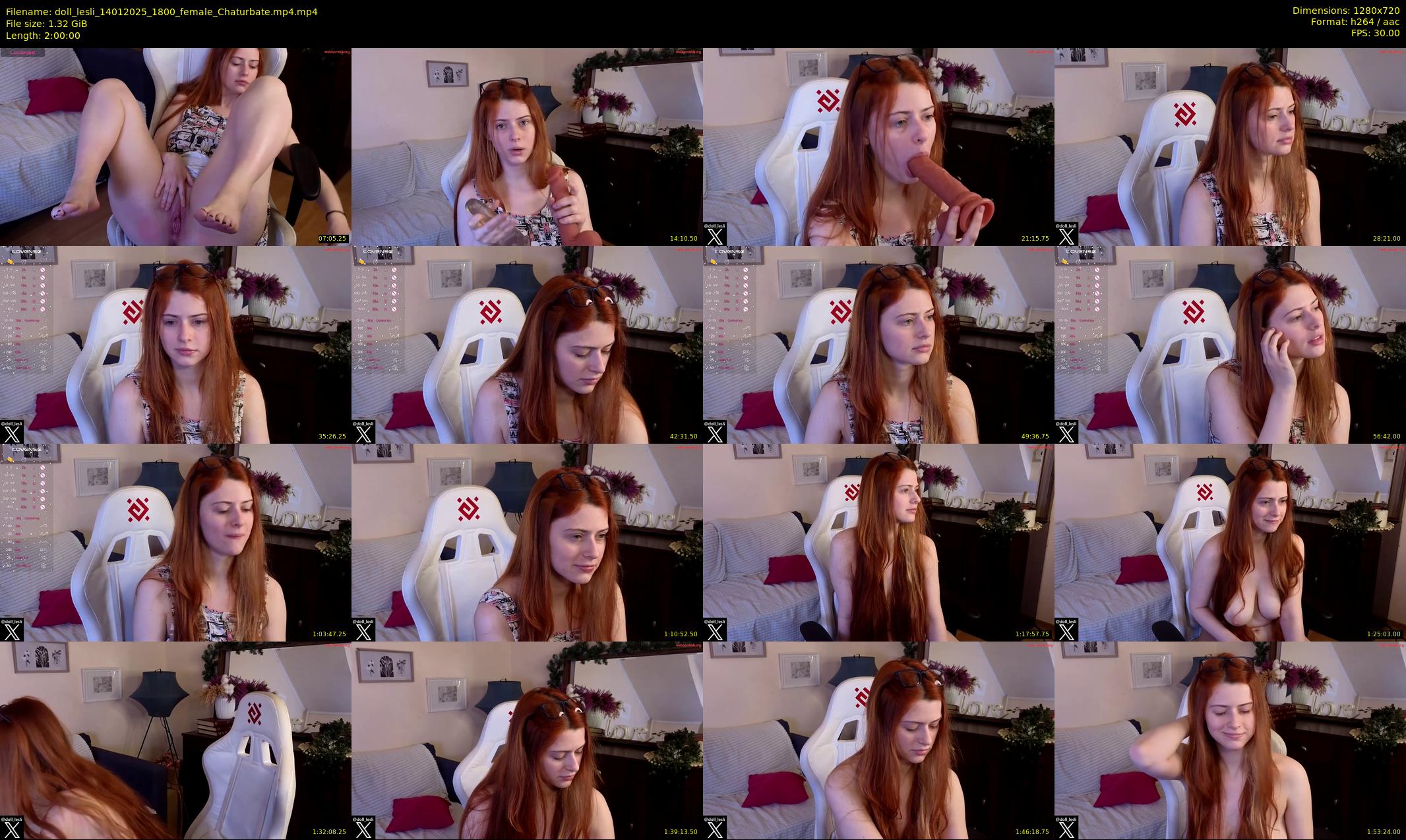 doll_lesli — 120 minute Chaturbate female cam show recording, 720p, Jan 14, 2025