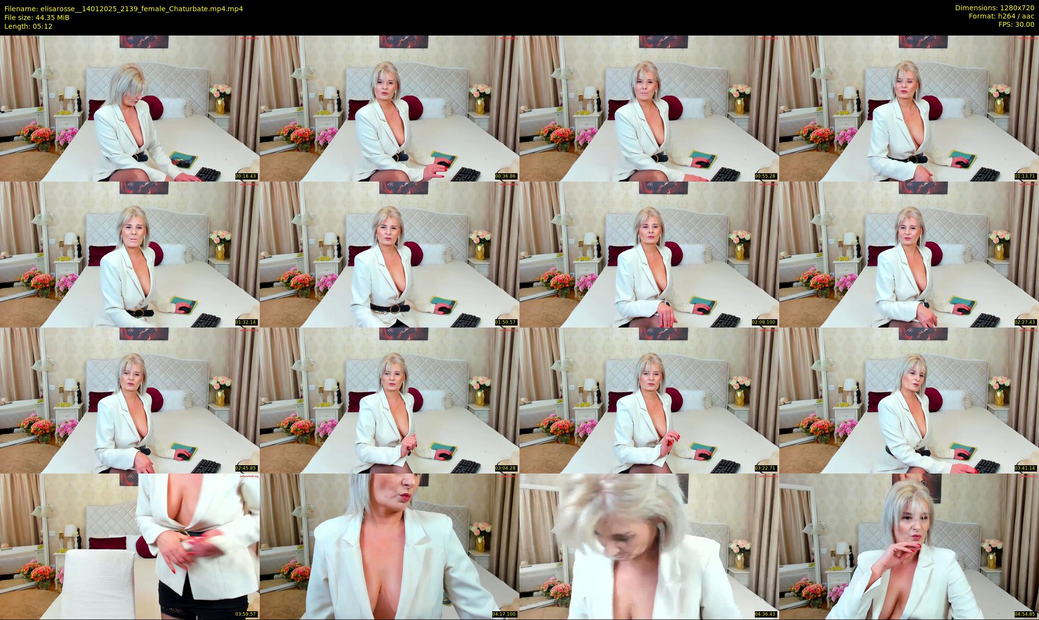 elisarosse_ — 6 minute Chaturbate female cam show recording, 720p, Jan 14, 2025