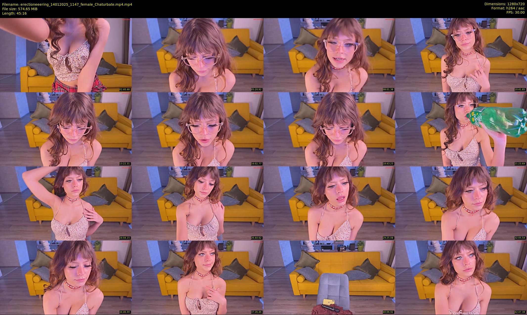 erectioneeering — 46 minute Chaturbate female cam show recording, 720p, Jan 14, 2025
