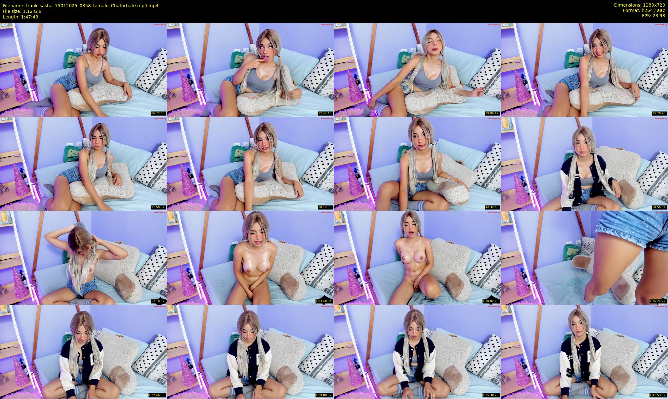 frank_sasha — 108 minute Chaturbate couple cam show recording, 720p, Jan 15, 2025