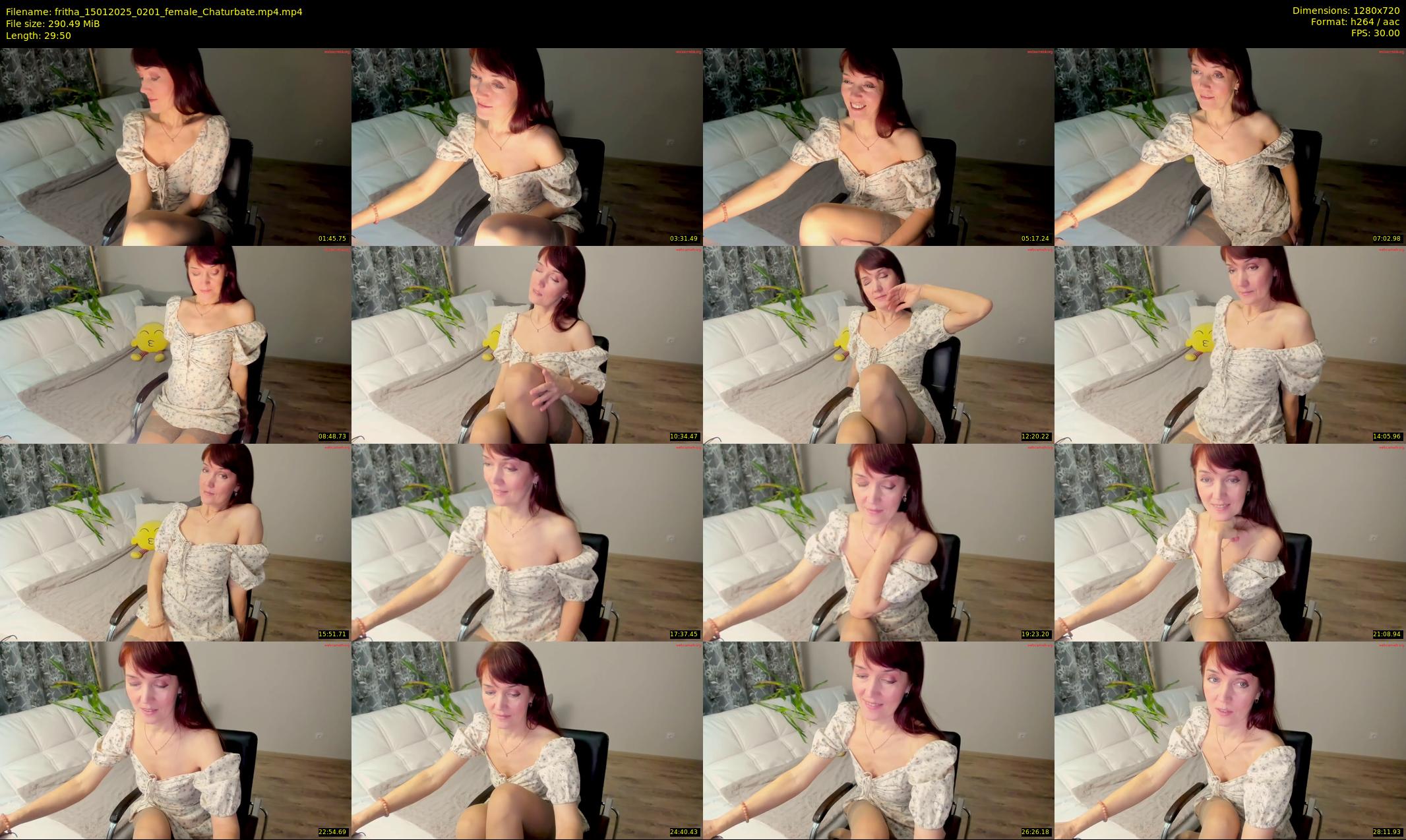 fritha — 30 minute Chaturbate female cam show recording, 720p, Jan 15, 2025