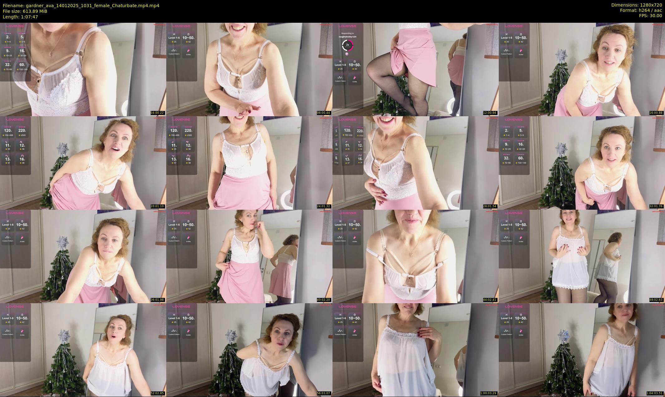gardner_ava — 68 minute Chaturbate female cam show recording, 720p, Jan 14, 2025