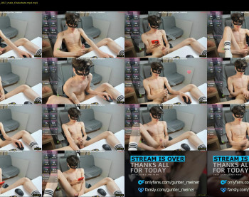 guntermeiner — 99 minute Chaturbate male cam show recording, 720p, Jan 14, 2025
