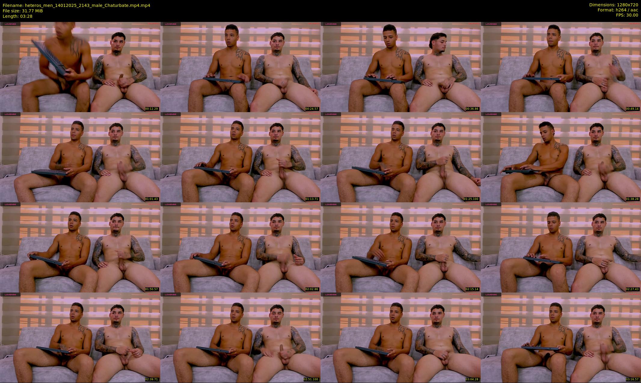 heteros_men — 4 minute Chaturbate male cam show recording, 720p, Jan 14, 2025