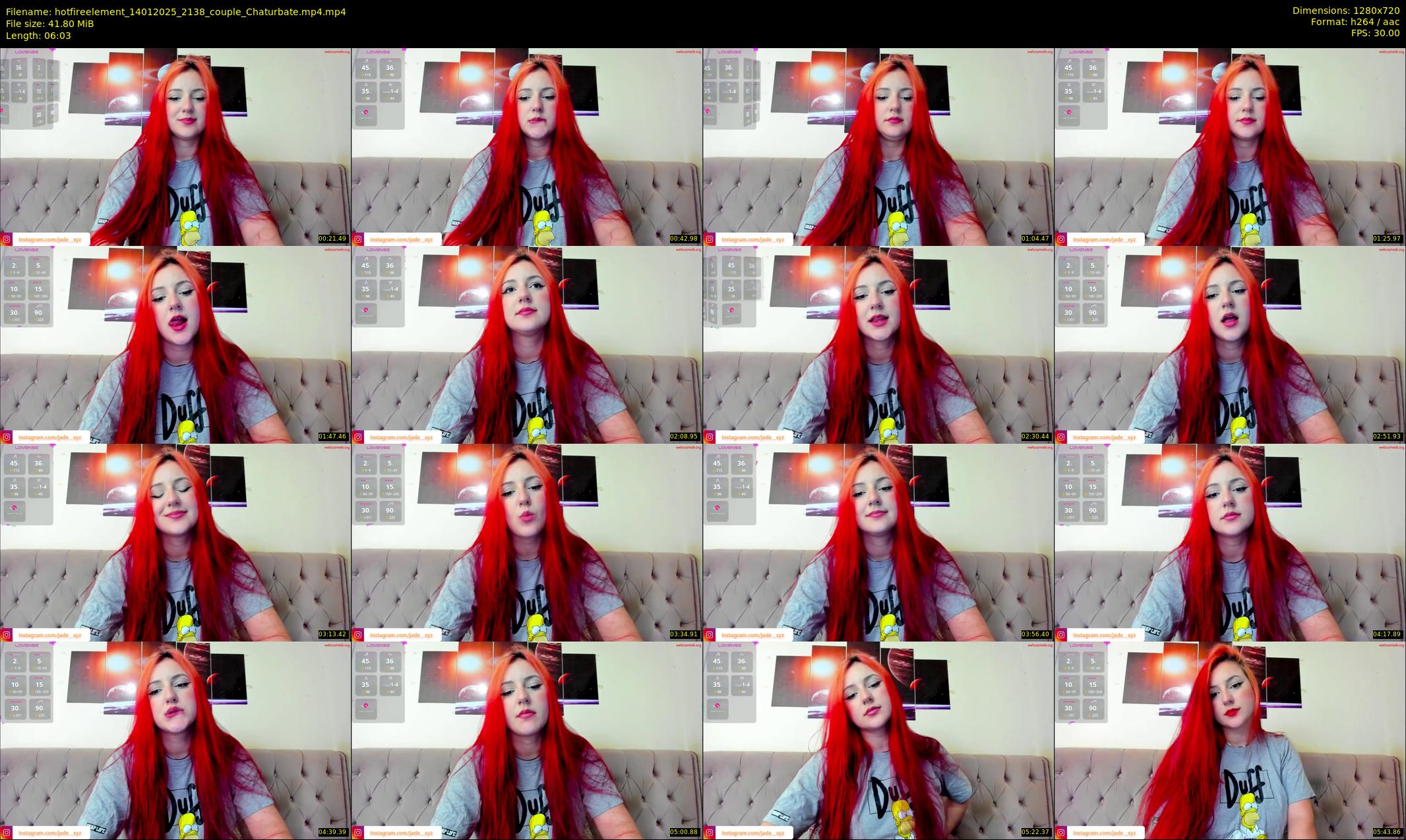 hotfireelement — 7 minute Chaturbate couple cam show recording, 720p, Jan 14, 2025
