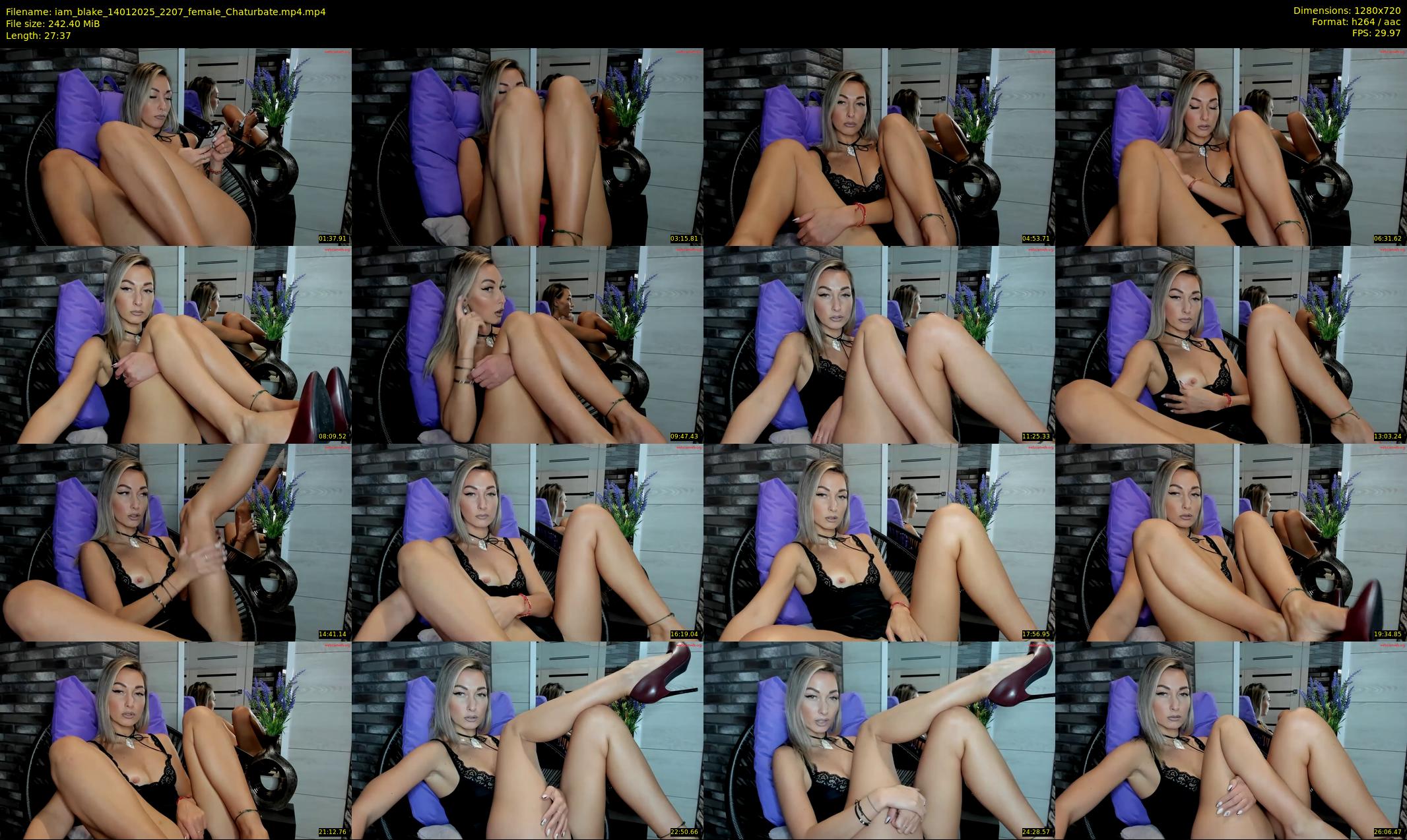 iam_blake — 28 minute Chaturbate female cam show recording, 720p, Jan 14, 2025