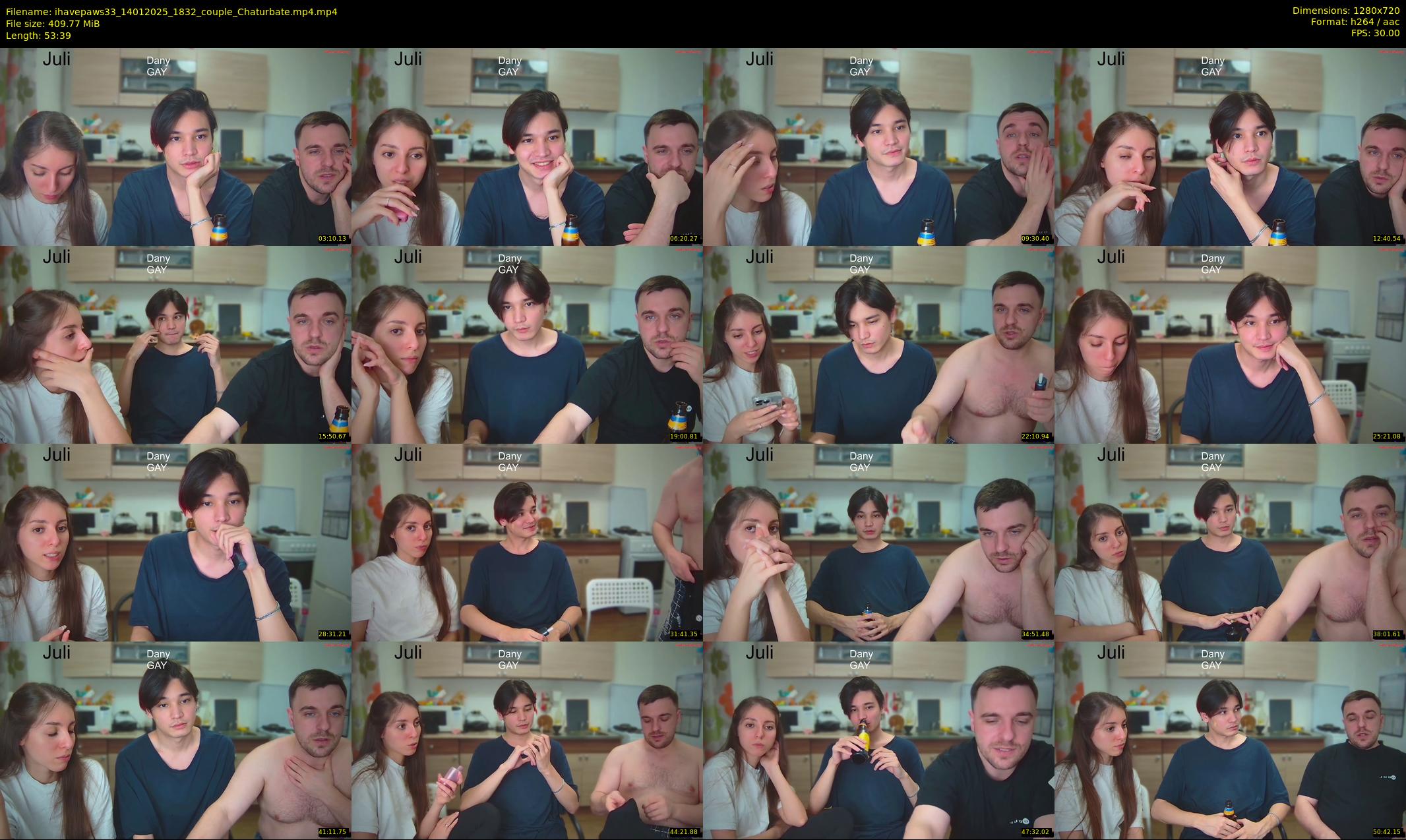 ihavepaws33 — 54 minute Chaturbate couple cam show recording, 720p, Jan 14, 2025