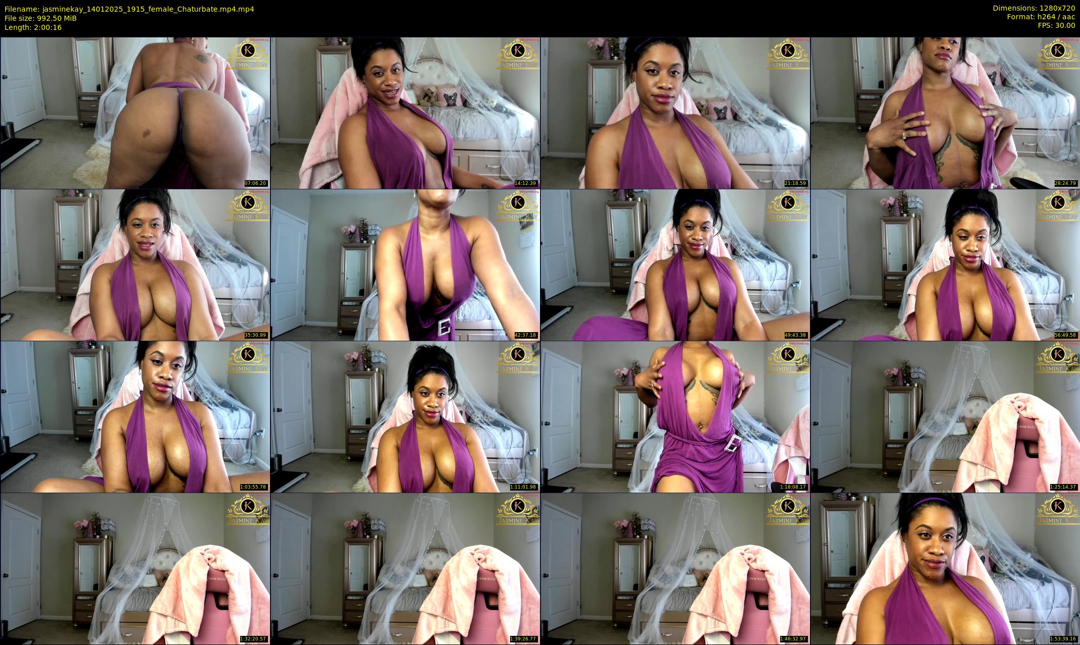 jasminekay — 121 minute Chaturbate female cam show recording, 720p, Jan 14, 2025