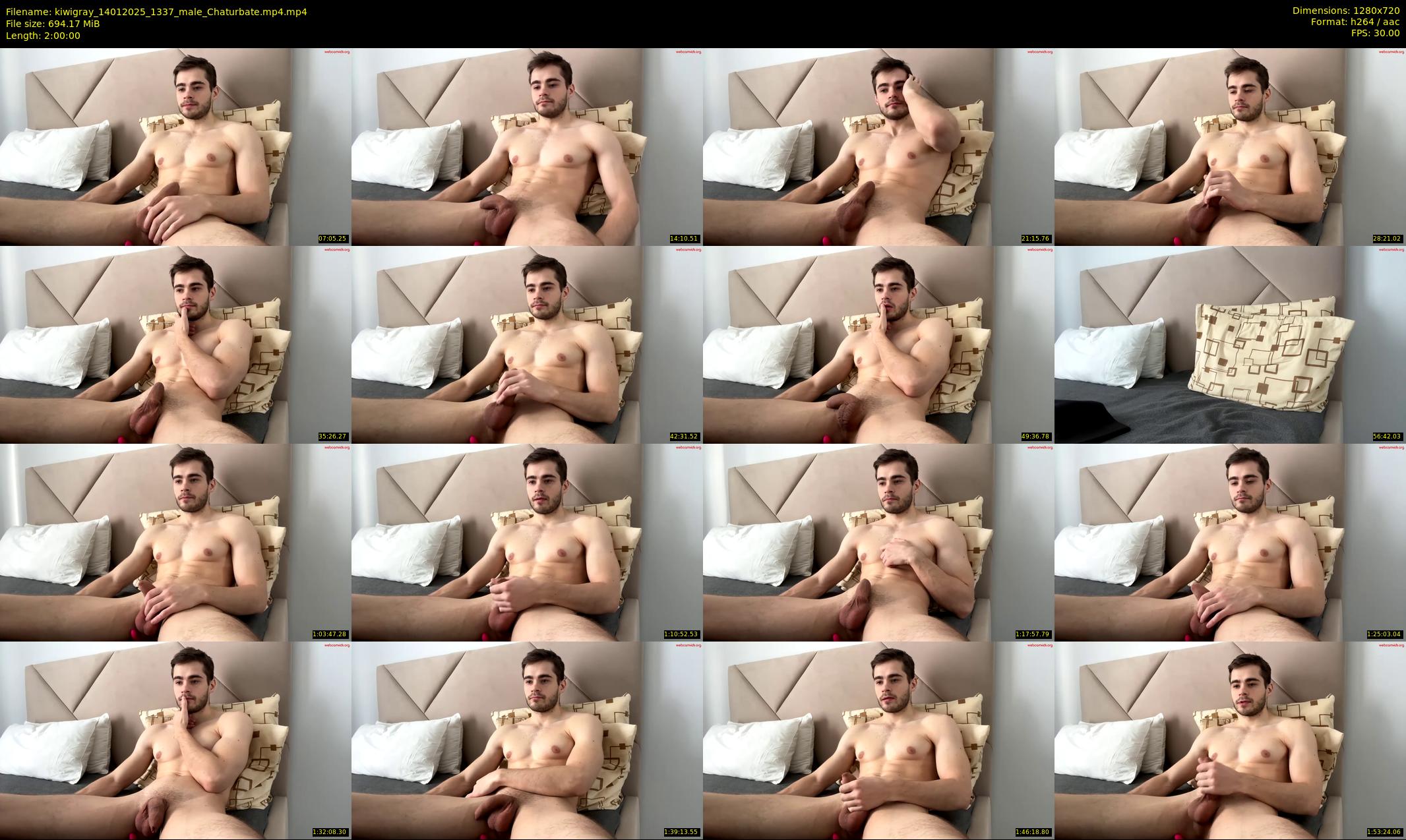 kiwigray — 120 minute Chaturbate male cam show recording, 720p, Jan 14, 2025