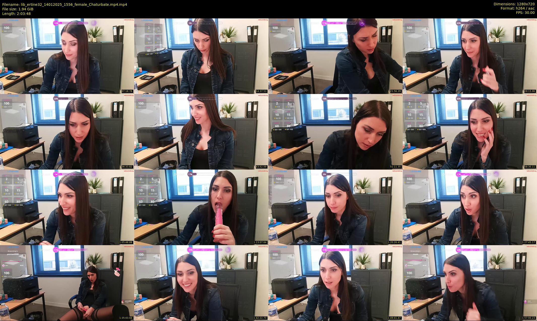 lib_ertine32 — 124 minute Chaturbate female cam show recording, 720p, Jan 14, 2025