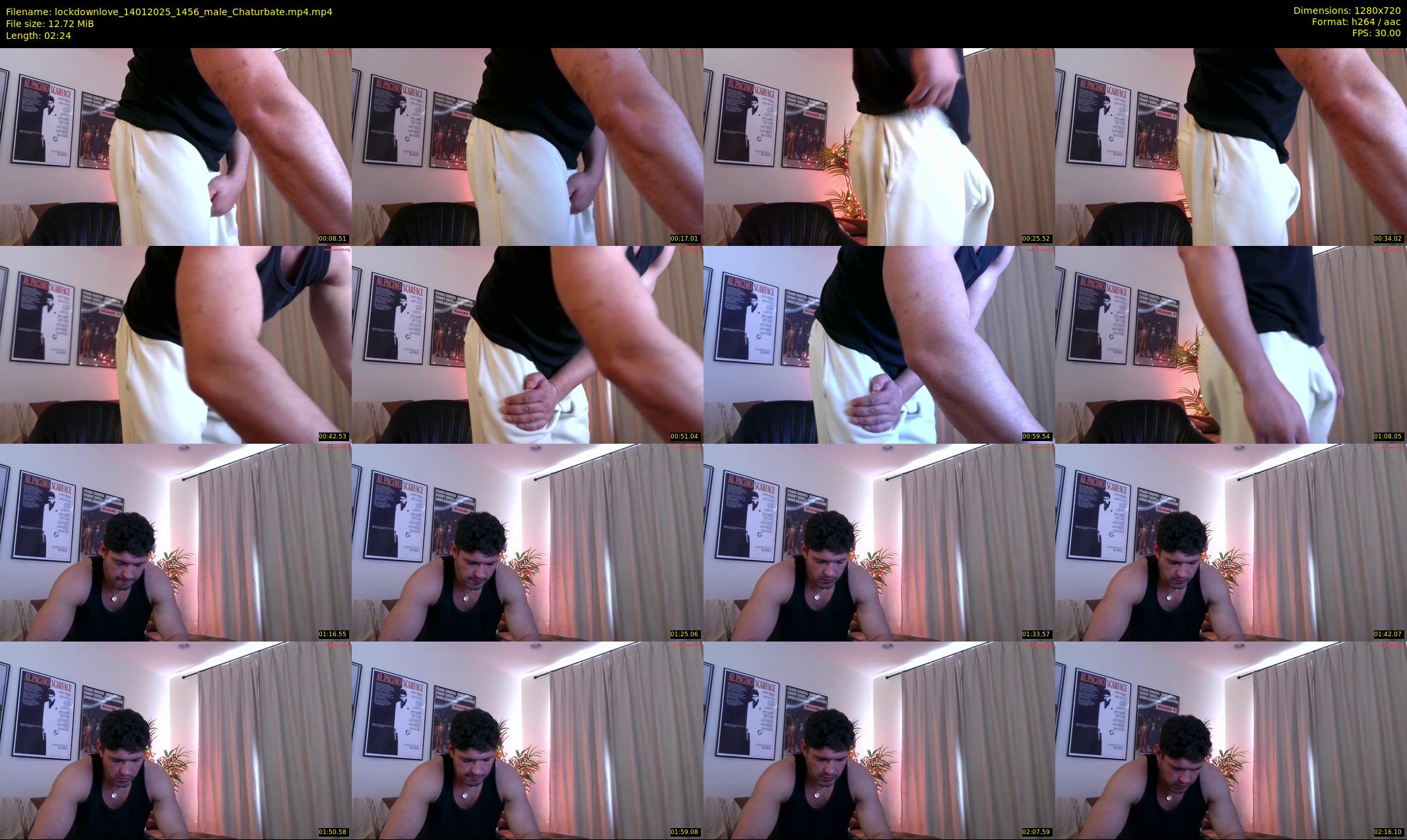 lockdownlove — 3 minute Chaturbate male cam show recording, 720p, Jan 14, 2025